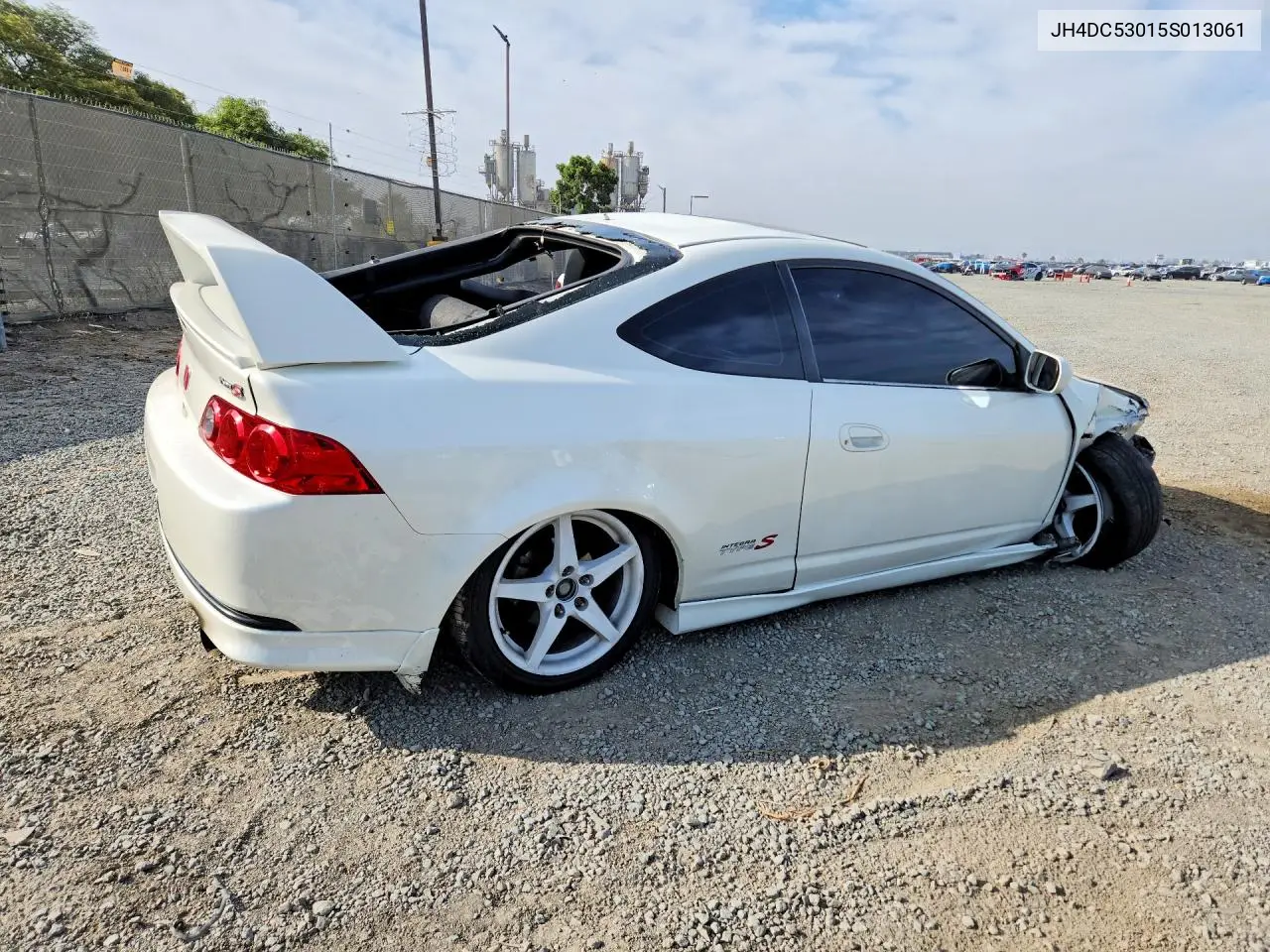 2005 Acura Rsx Type-S VIN: JH4DC53015S013061 Lot: 56192926