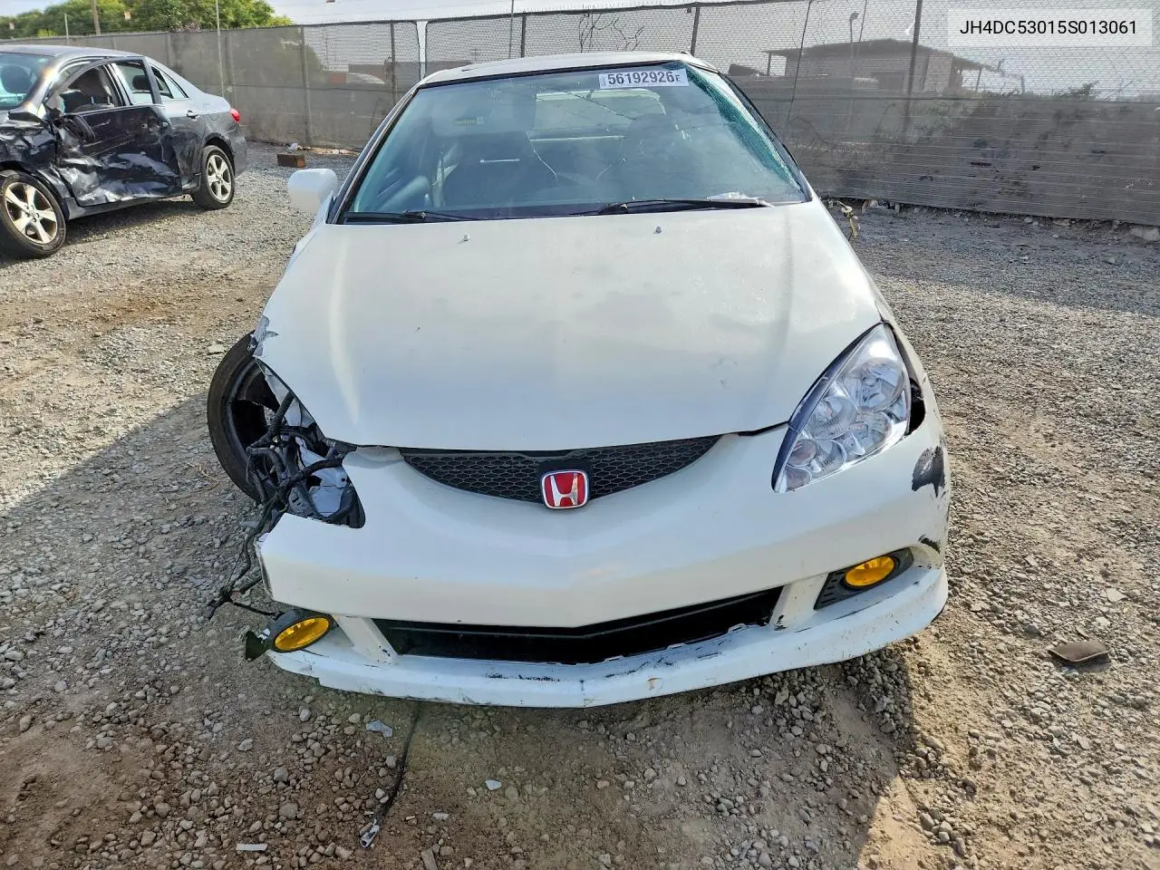 2005 Acura Rsx Type-S VIN: JH4DC53015S013061 Lot: 56192926