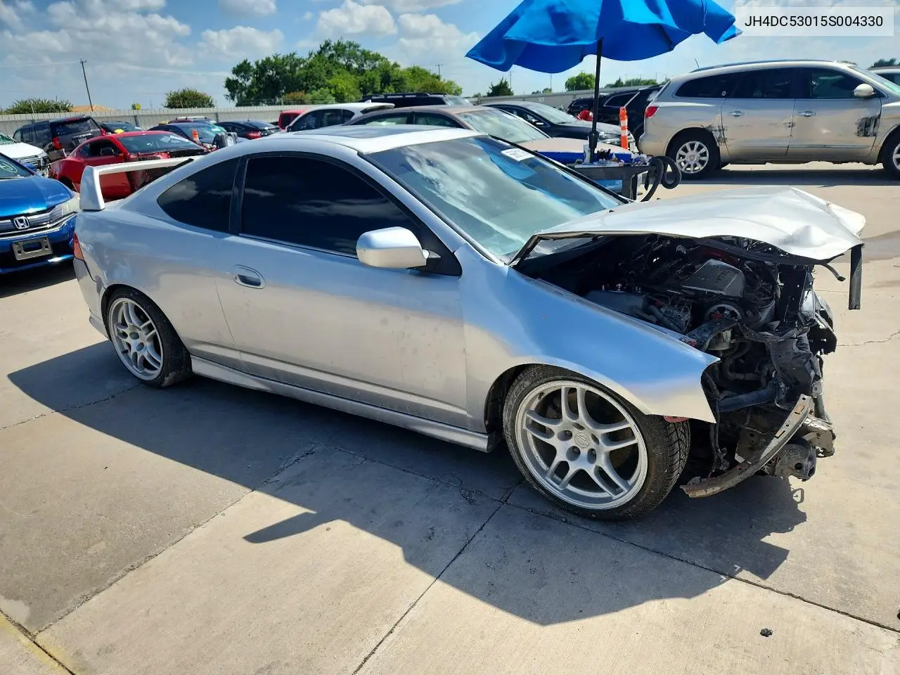 2005 Acura Rsx Type-S VIN: JH4DC53015S004330 Lot: 56681316