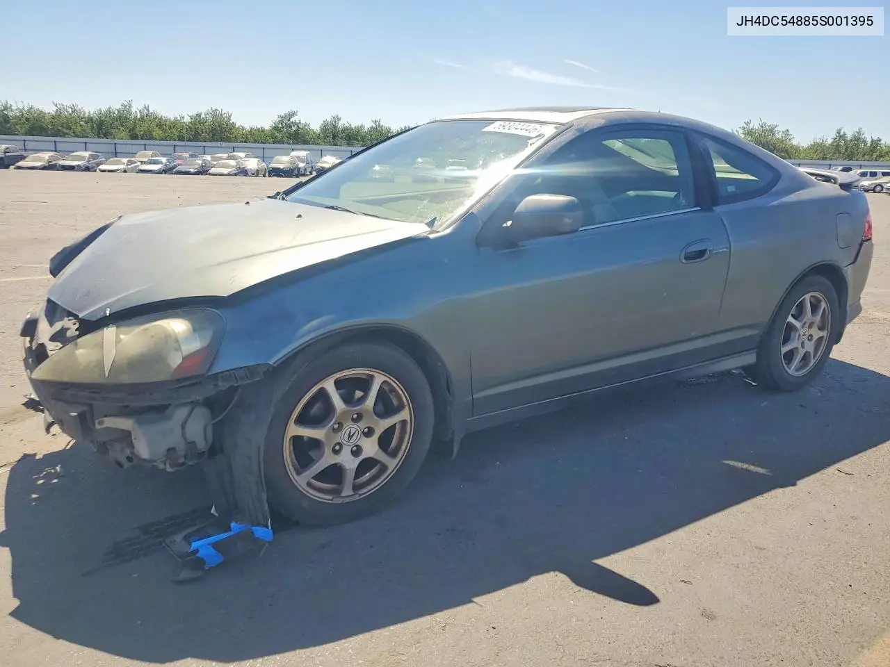 2005 Acura Rsx VIN: JH4DC54885S001395 Lot: 59304446