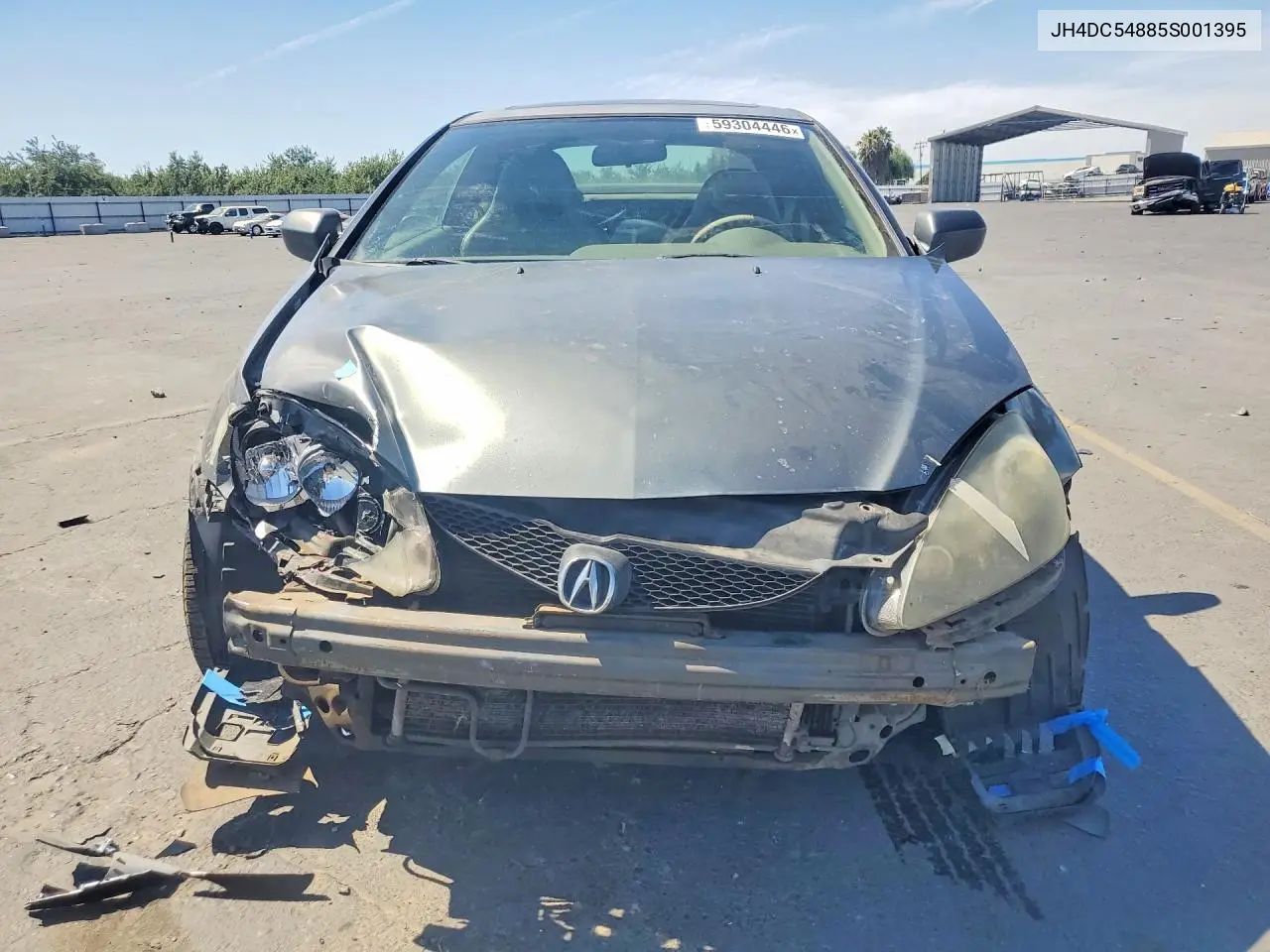 2005 Acura Rsx VIN: JH4DC54885S001395 Lot: 59304446