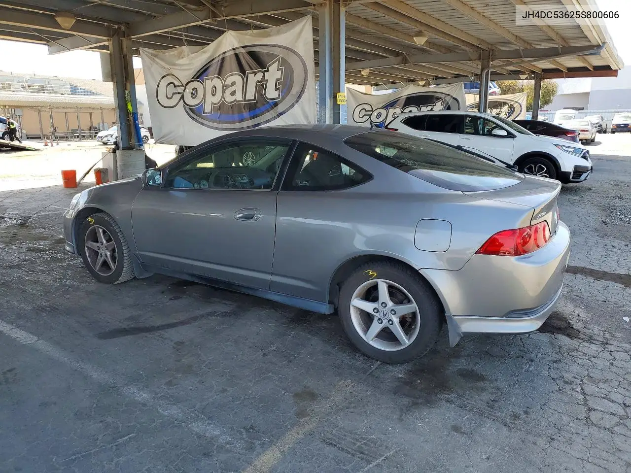 2005 Acura Rsx VIN: JH4DC53625S800606 Lot: 59356616