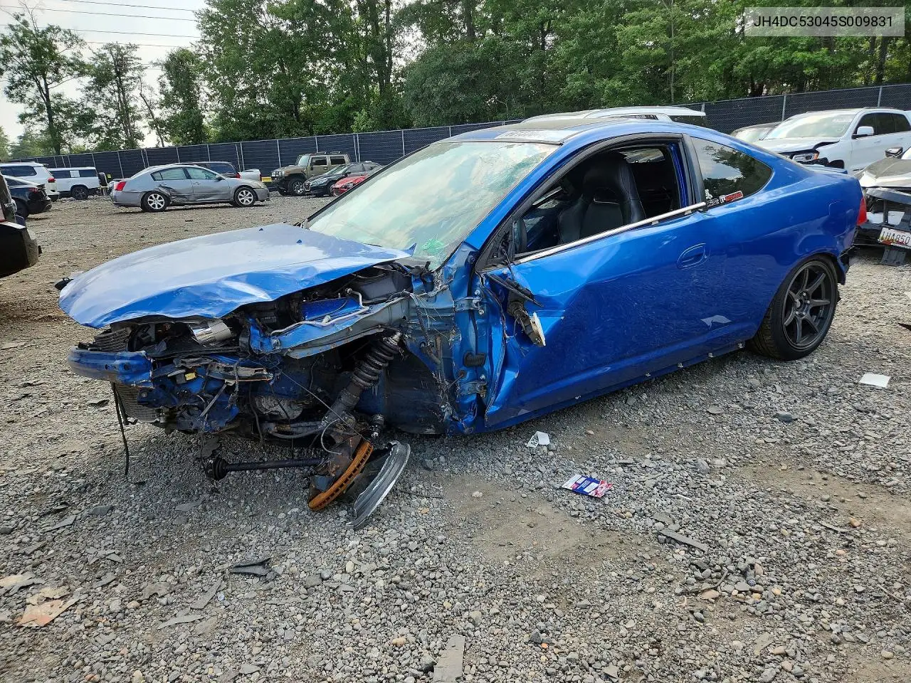 2005 Acura Rsx Type-S VIN: JH4DC53045S009831 Lot: 60137046