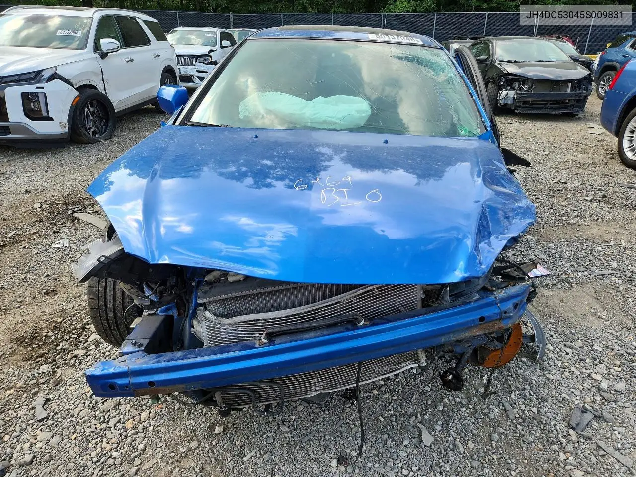 2005 Acura Rsx Type-S VIN: JH4DC53045S009831 Lot: 60137046