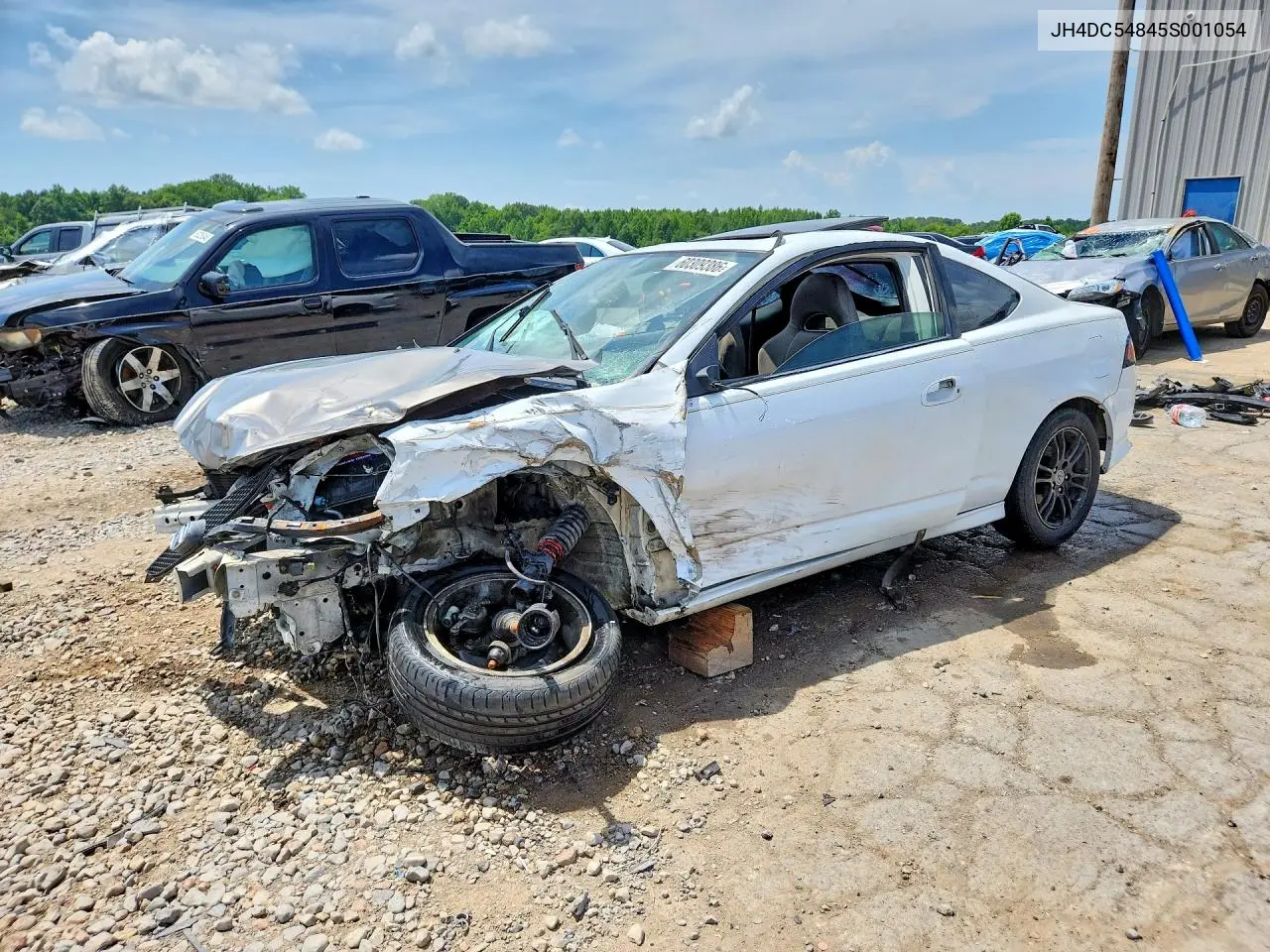 2005 Acura Rsx VIN: JH4DC54845S001054 Lot: 60309386