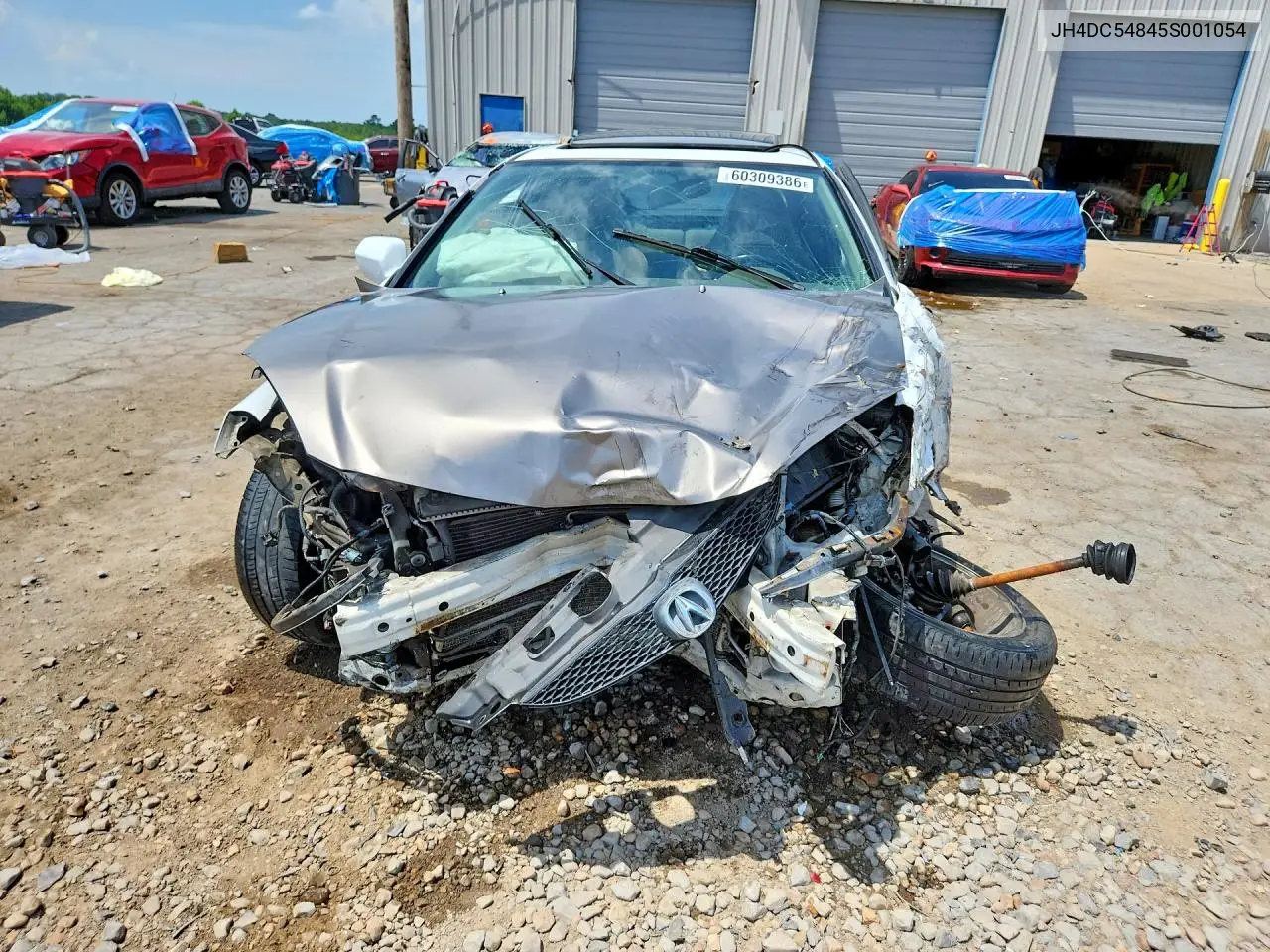 2005 Acura Rsx VIN: JH4DC54845S001054 Lot: 60309386