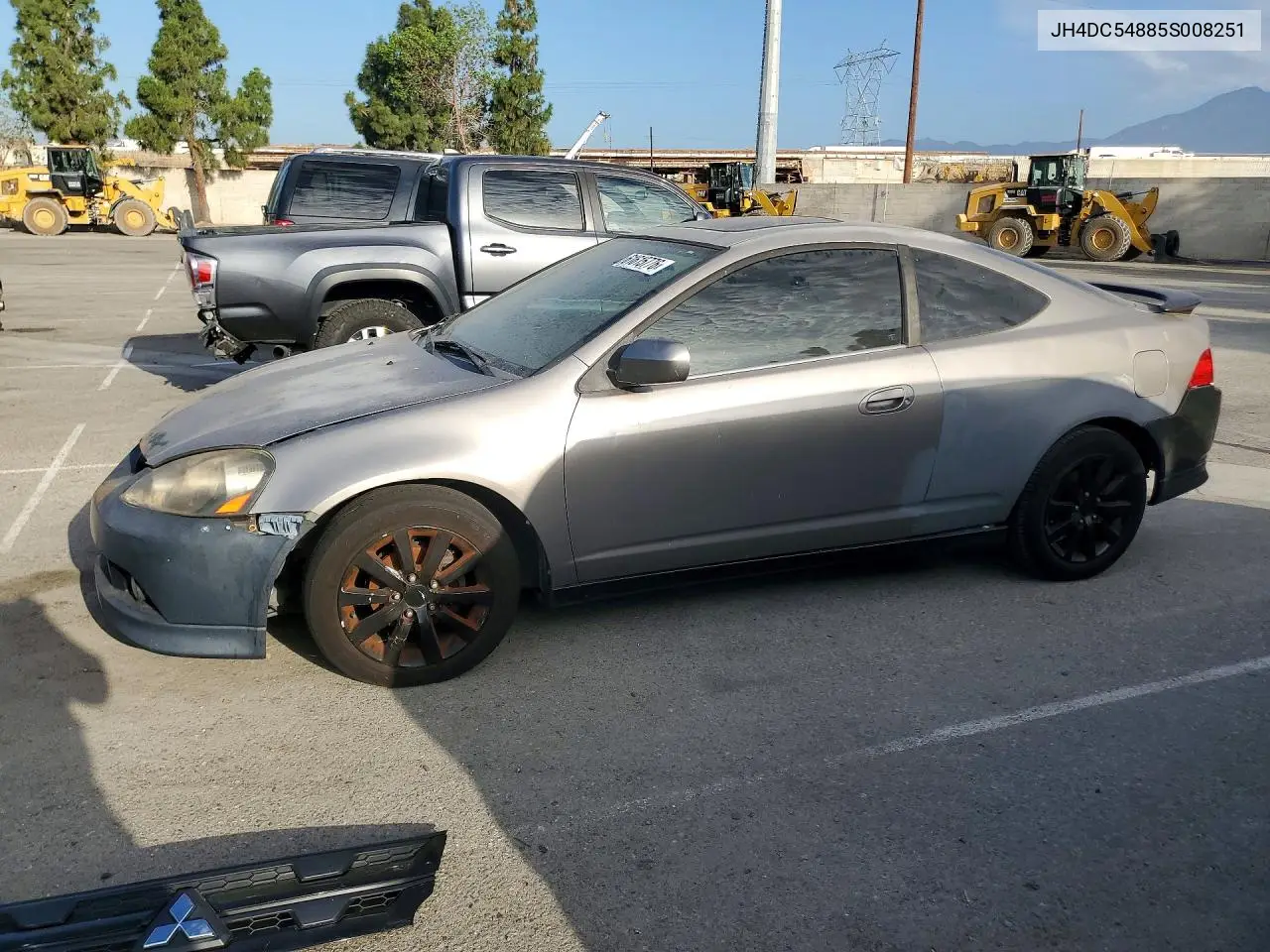 2005 Acura Rsx VIN: JH4DC54885S008251 Lot: 61615776