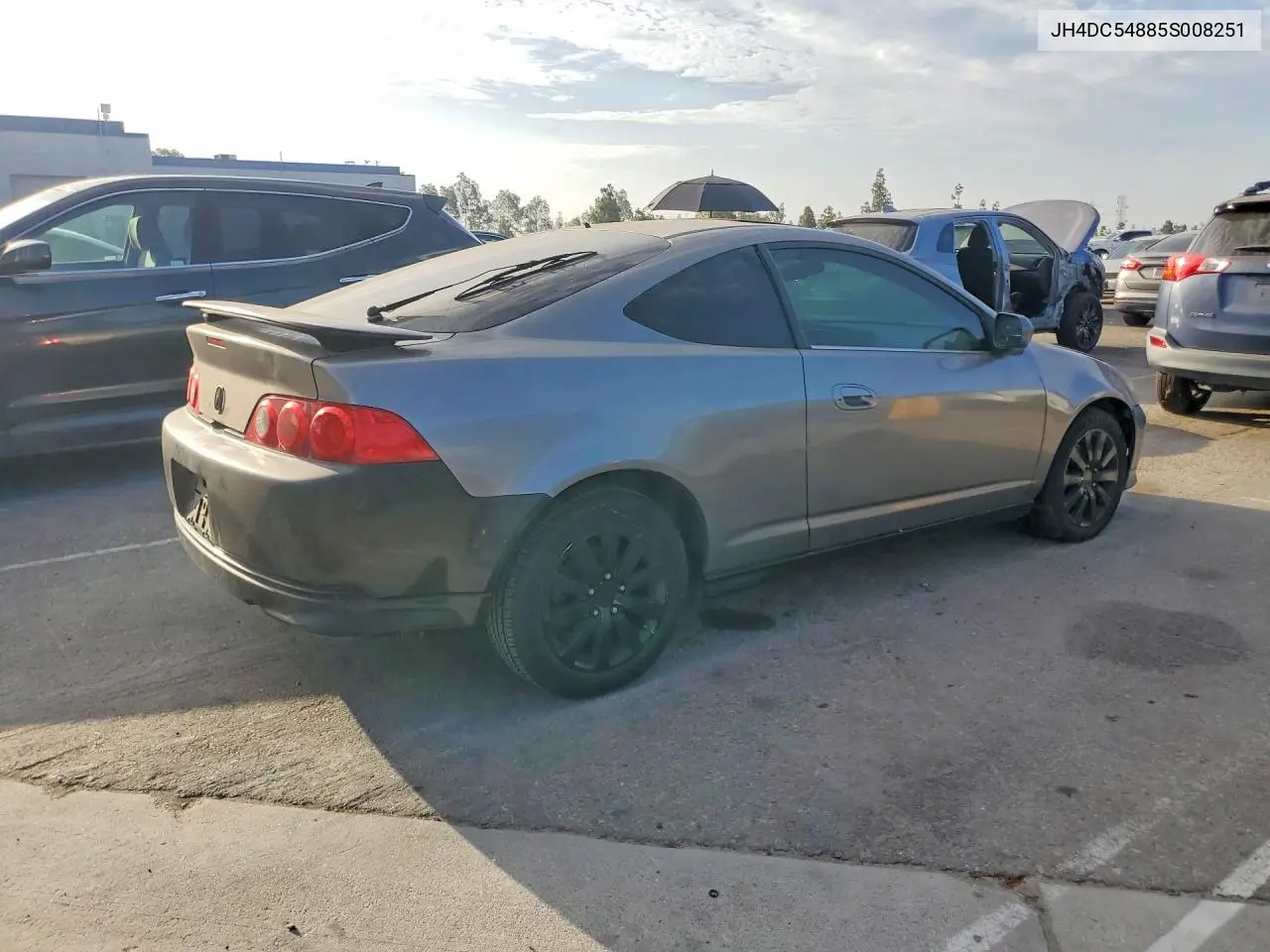2005 Acura Rsx VIN: JH4DC54885S008251 Lot: 61615776