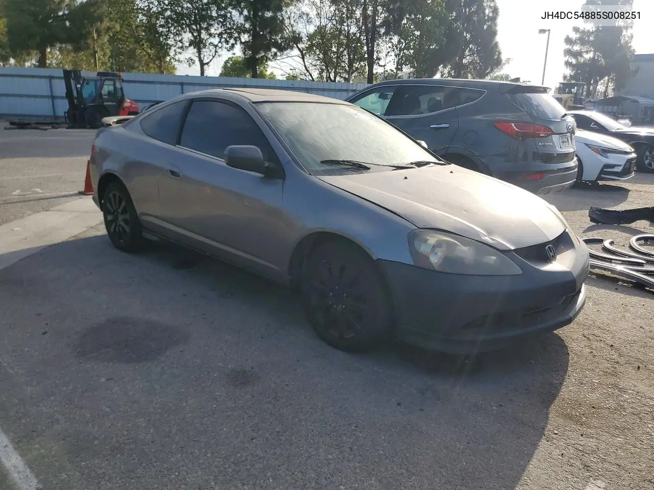 2005 Acura Rsx VIN: JH4DC54885S008251 Lot: 61615776