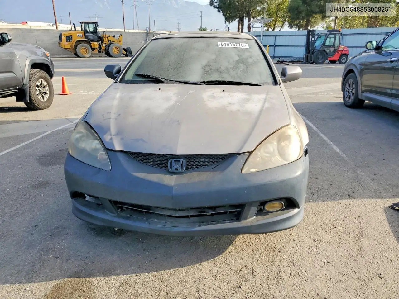2005 Acura Rsx VIN: JH4DC54885S008251 Lot: 61615776