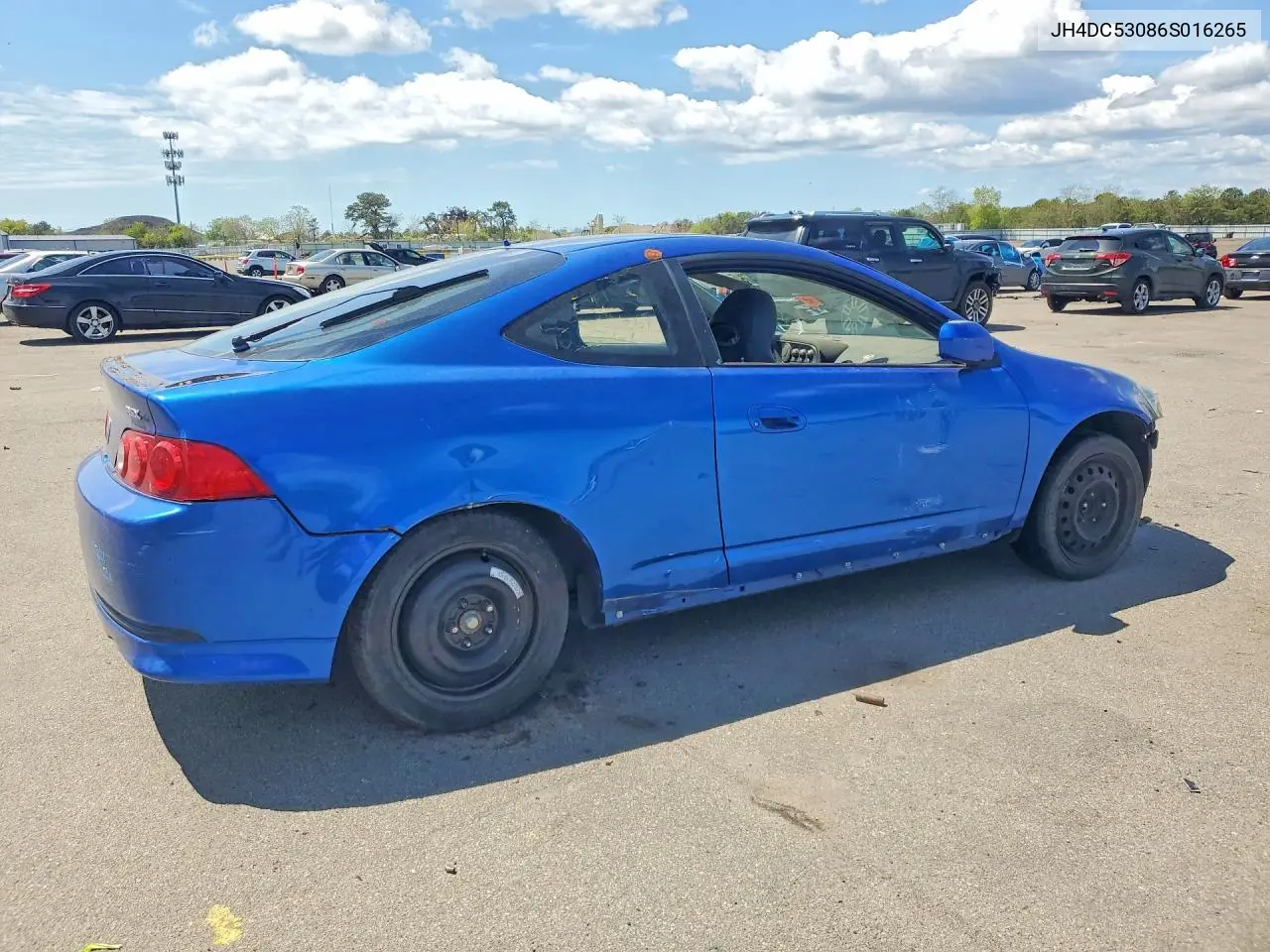 2006 Acura Rsx Type-S VIN: JH4DC53086S016265 Lot: 53182116