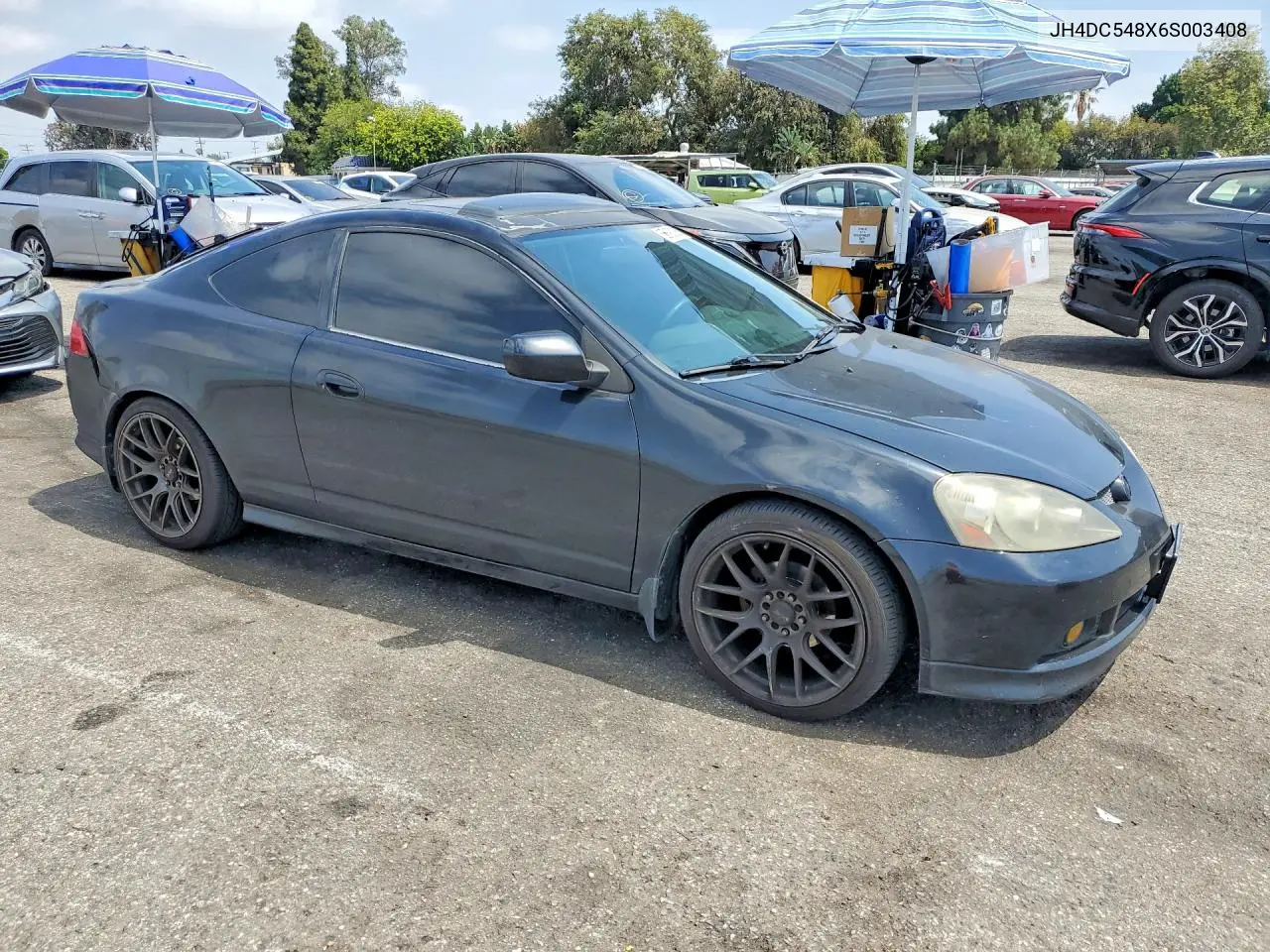 2006 Acura Rsx VIN: JH4DC548X6S003408 Lot: 56193386