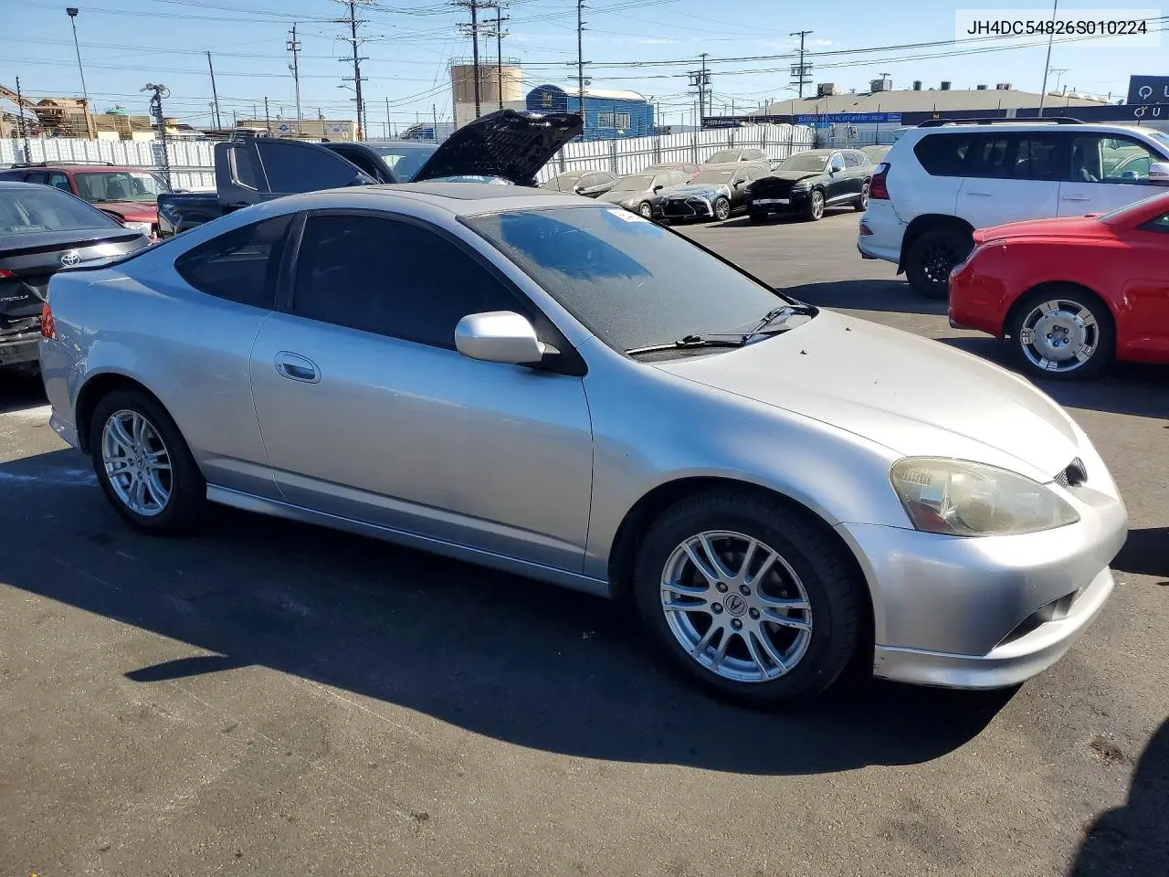 2006 Acura Rsx VIN: JH4DC54826S010224 Lot: 56449346