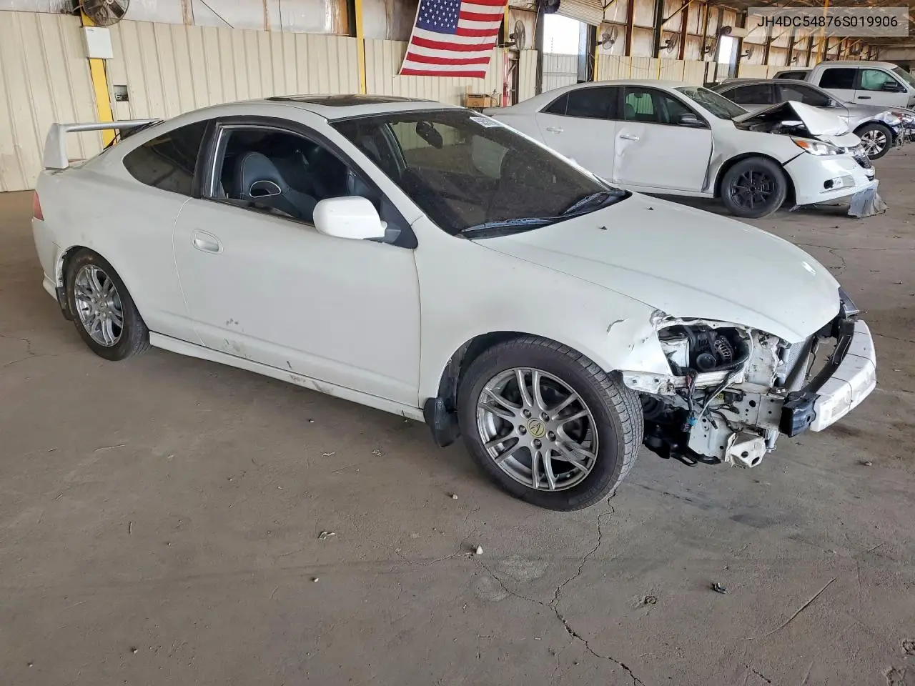 2006 Acura Rsx VIN: JH4DC54876S019906 Lot: 56597926