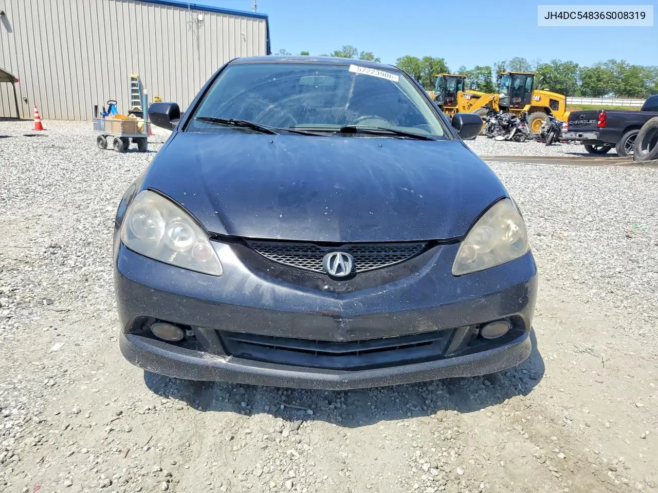 2006 Acura Rsx VIN: JH4DC54836S008319 Lot: 57223906