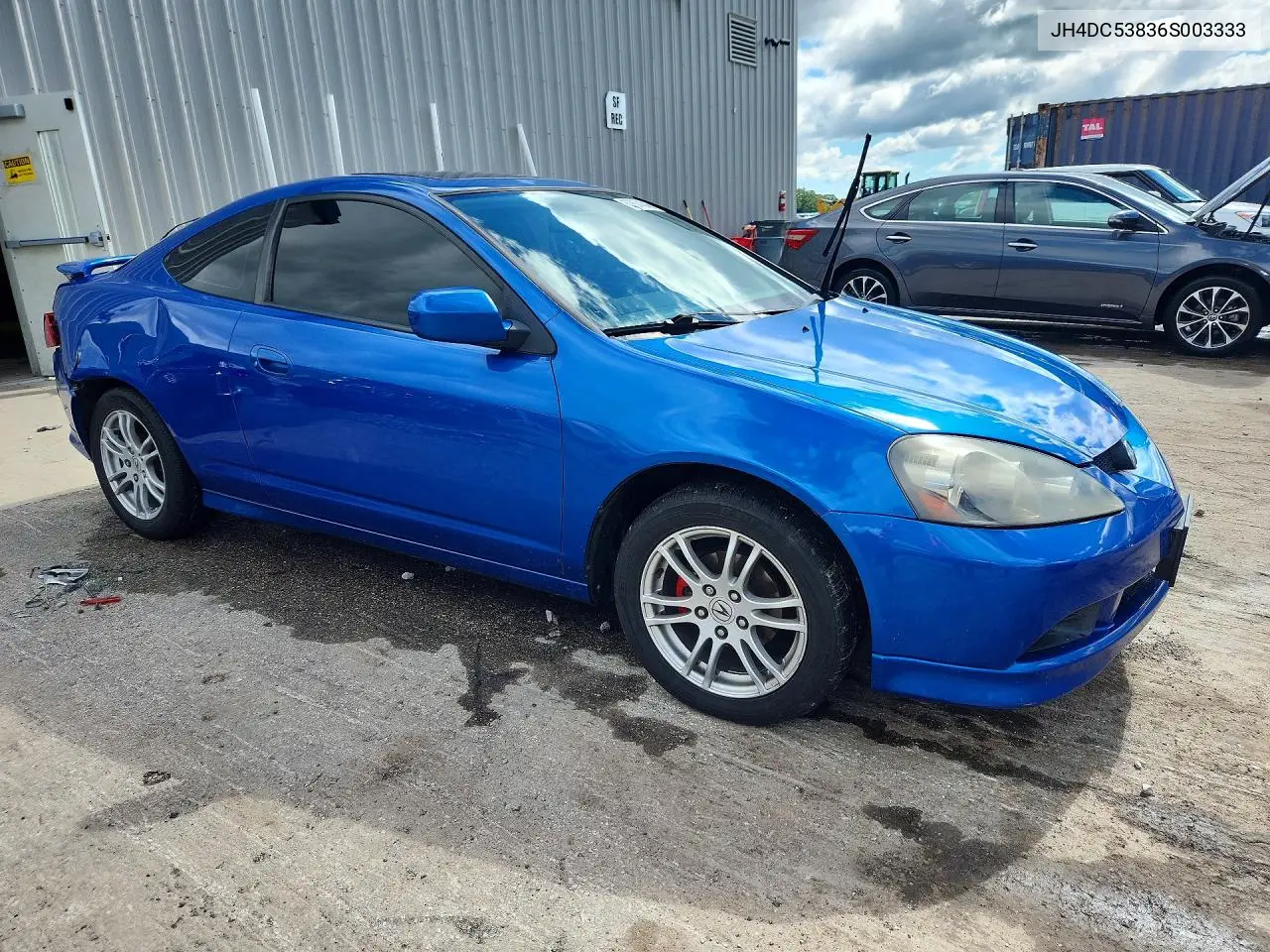 2006 Acura Rsx VIN: JH4DC53836S003333 Lot: 57674346