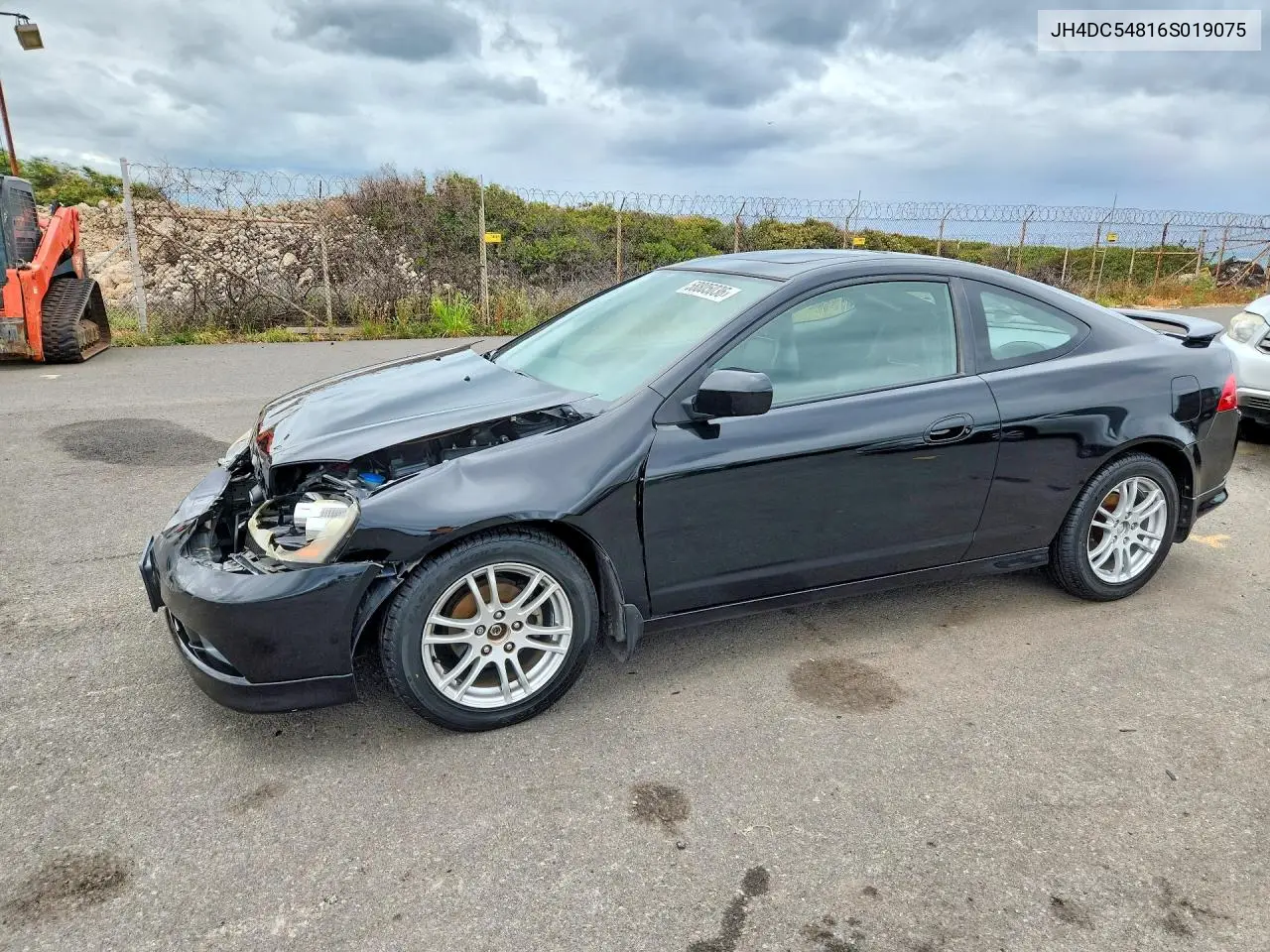 2006 Acura Rsx VIN: JH4DC54816S019075 Lot: 58805036