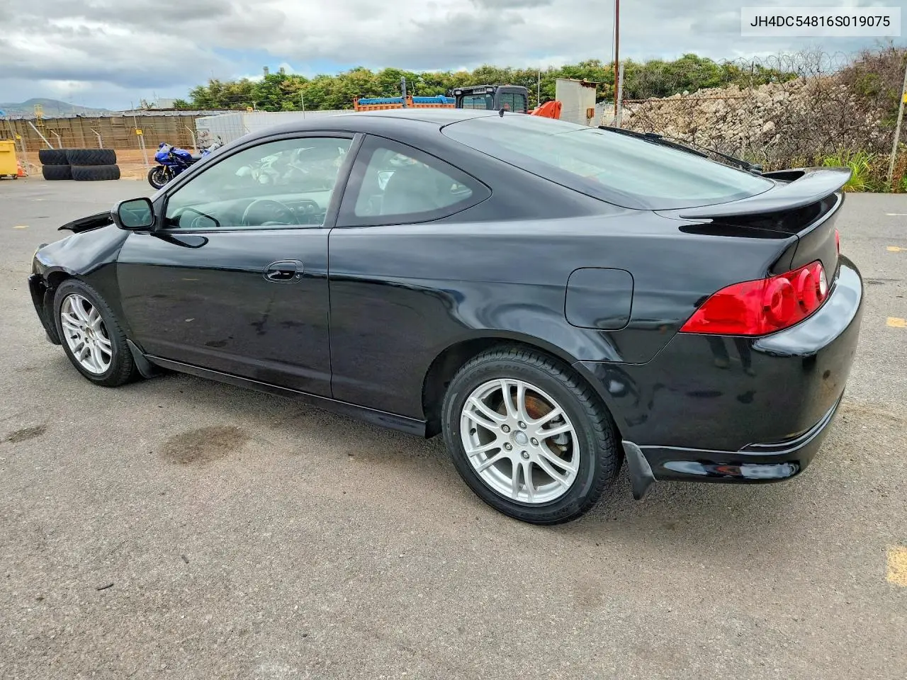 2006 Acura Rsx VIN: JH4DC54816S019075 Lot: 58805036