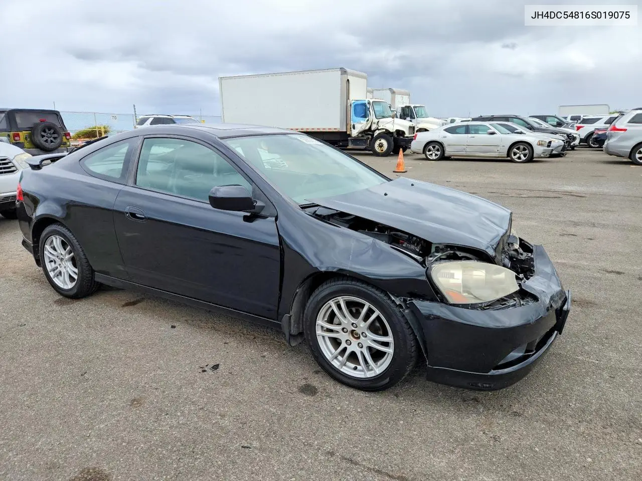 2006 Acura Rsx VIN: JH4DC54816S019075 Lot: 58805036
