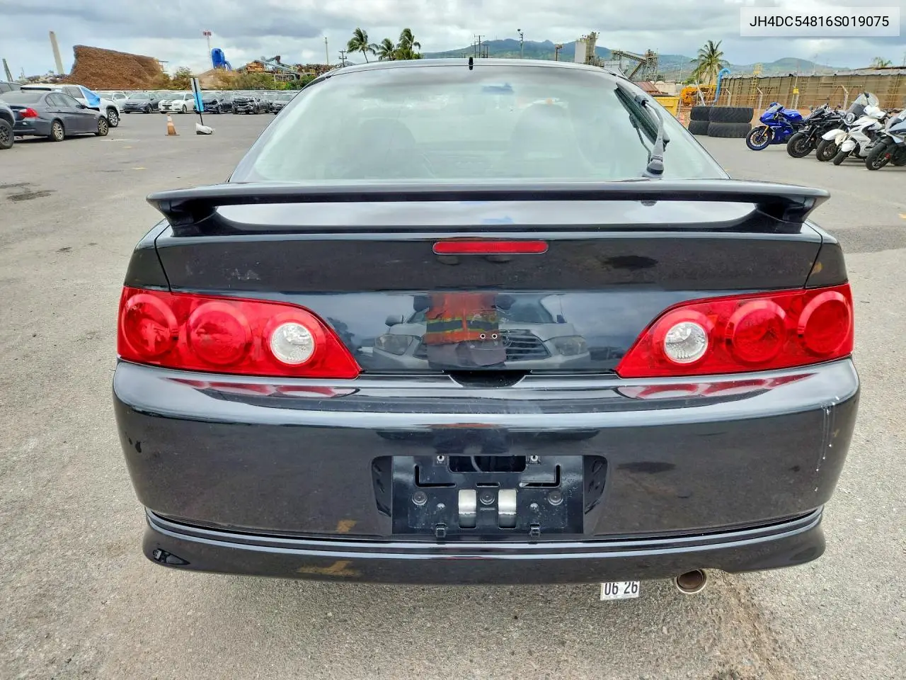 2006 Acura Rsx VIN: JH4DC54816S019075 Lot: 58805036