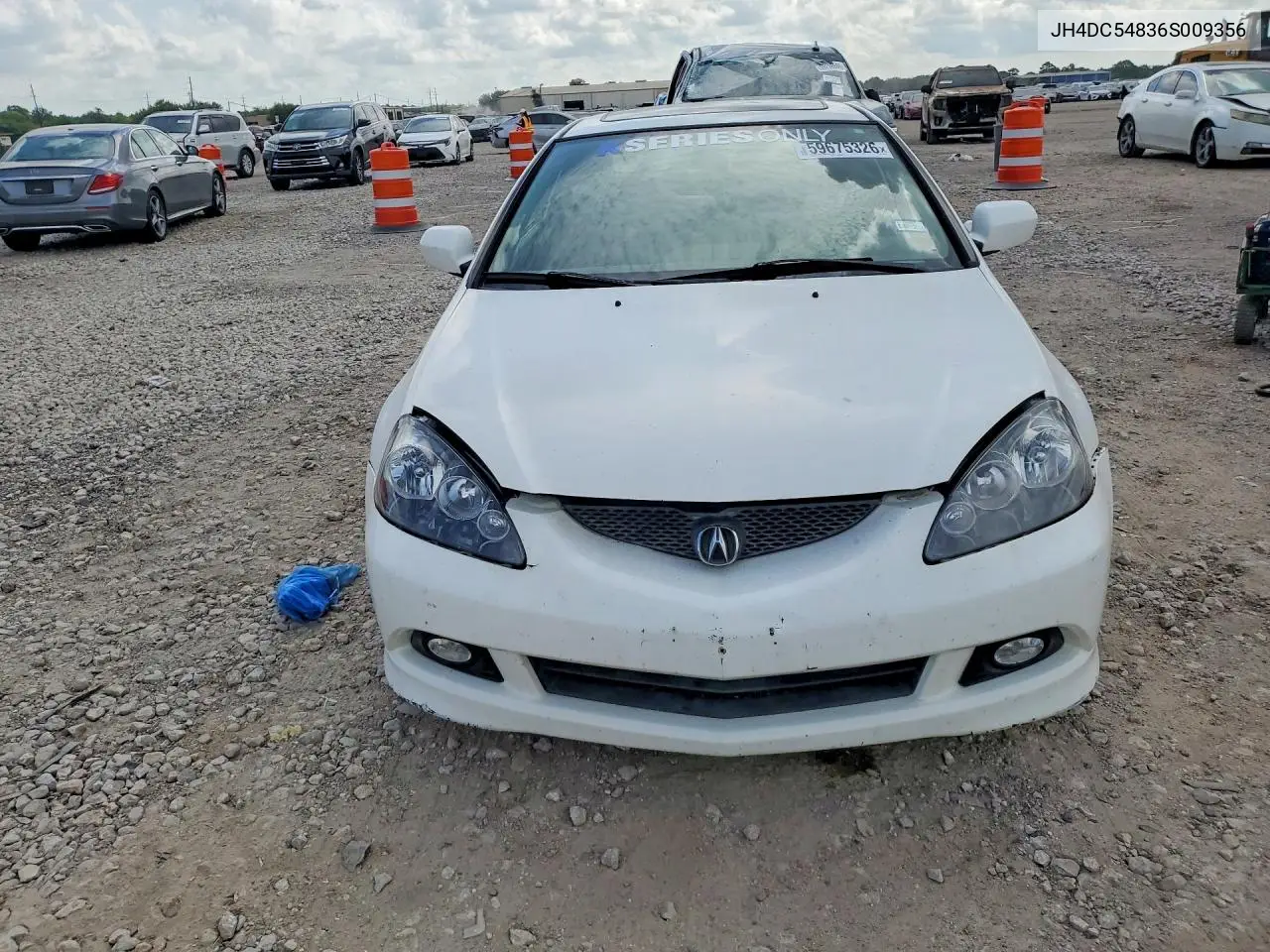 2006 Acura Rsx VIN: JH4DC54836S009356 Lot: 59675326