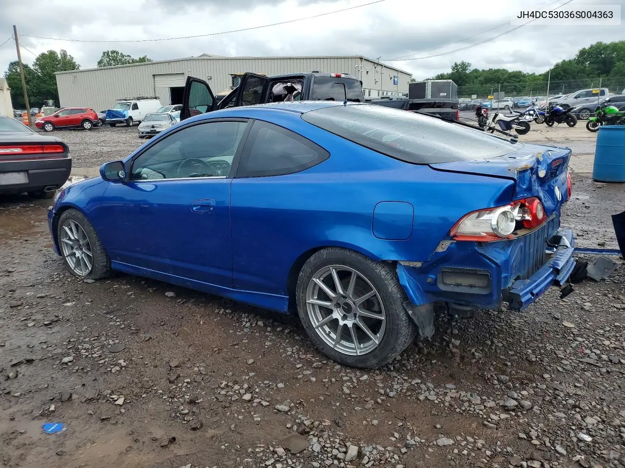 2006 Acura Rsx Type-S VIN: JH4DC53036S004363 Lot: 60175756