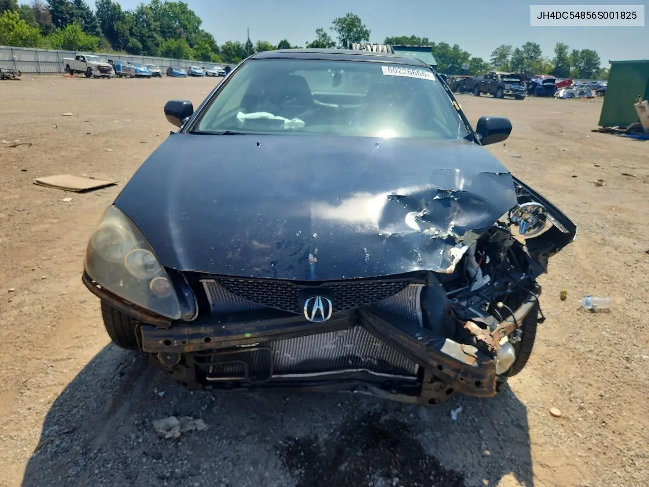 2006 Acura Rsx VIN: JH4DC54856S001825 Lot: 60226666