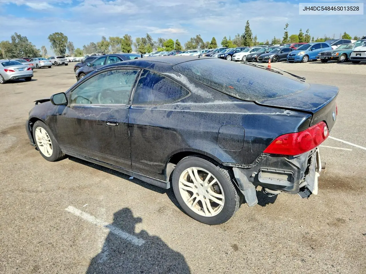 2006 Acura Rsx VIN: JH4DC54846S013528 Lot: 60708086