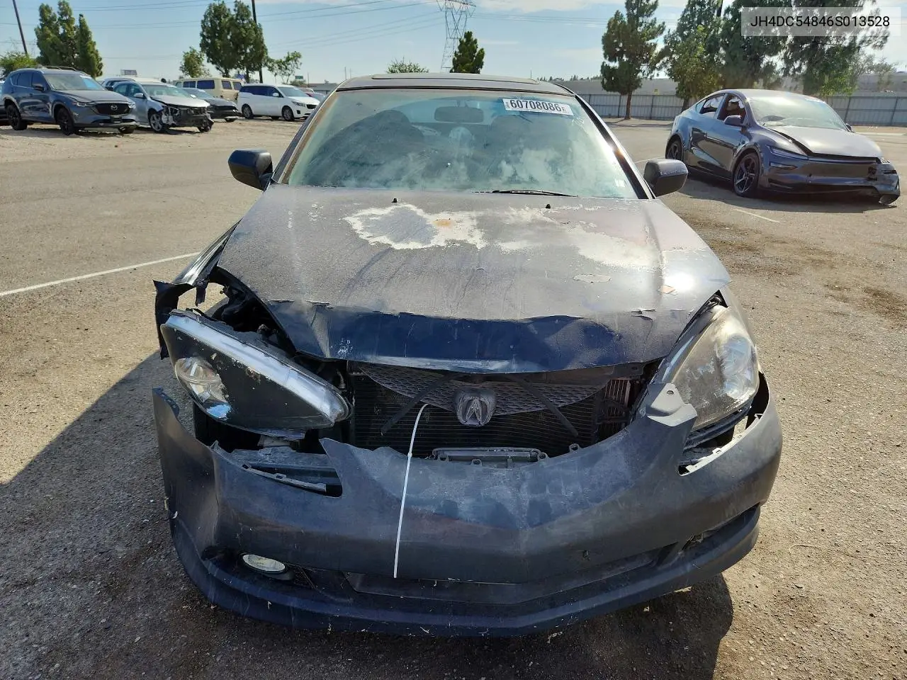 2006 Acura Rsx VIN: JH4DC54846S013528 Lot: 60708086