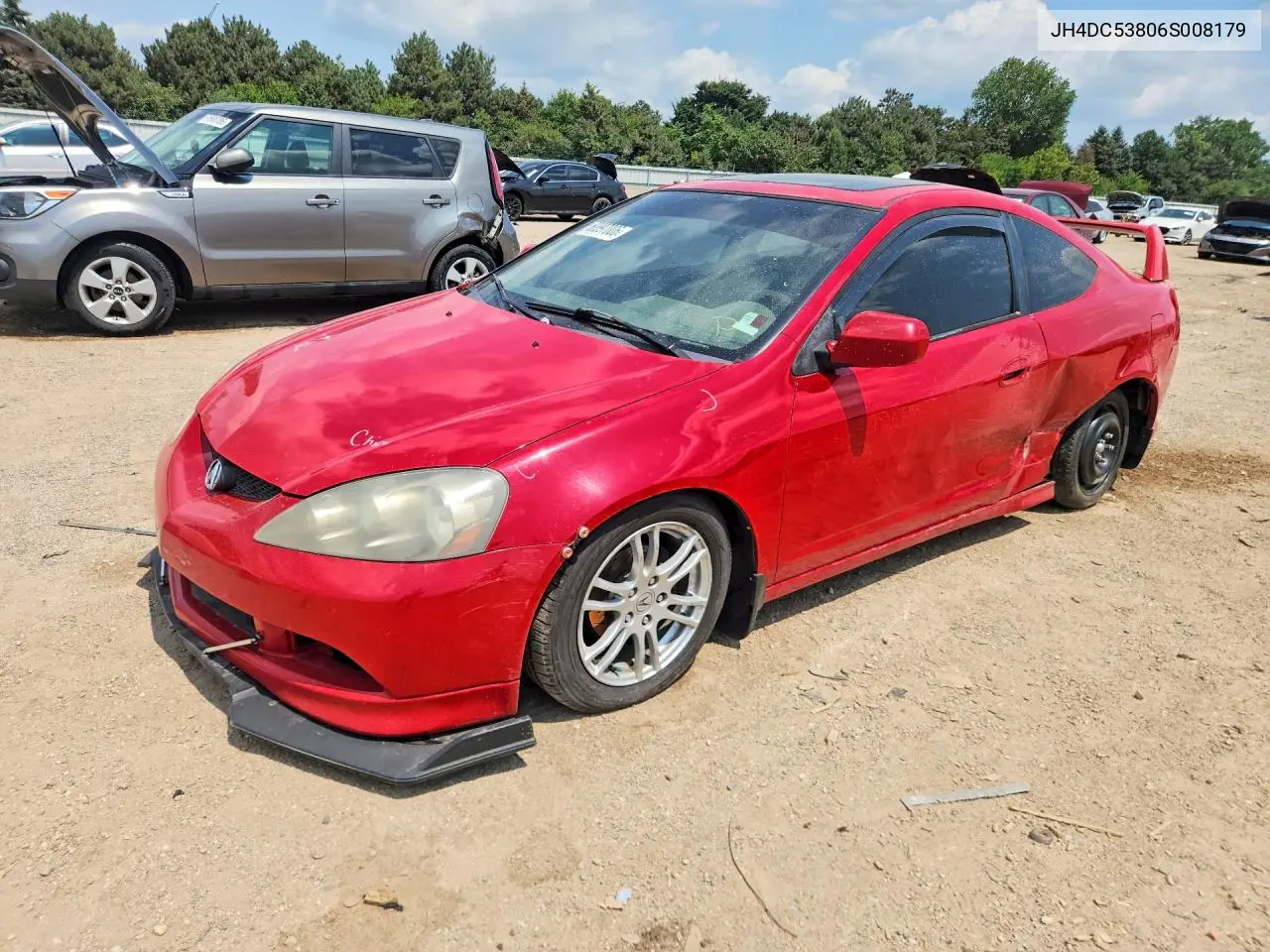 2006 Acura Rsx VIN: JH4DC53806S008179 Lot: 60897006