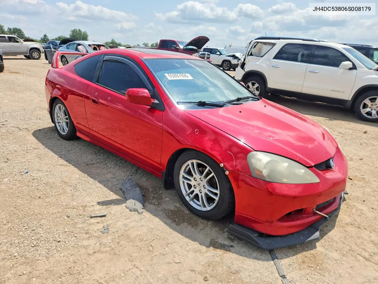 2006 Acura Rsx VIN: JH4DC53806S008179 Lot: 60897006