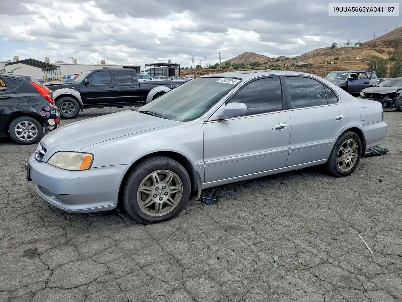 2000 Acura 3.2Tl VIN: 19UUA5665YA041187 Lot: 54909856