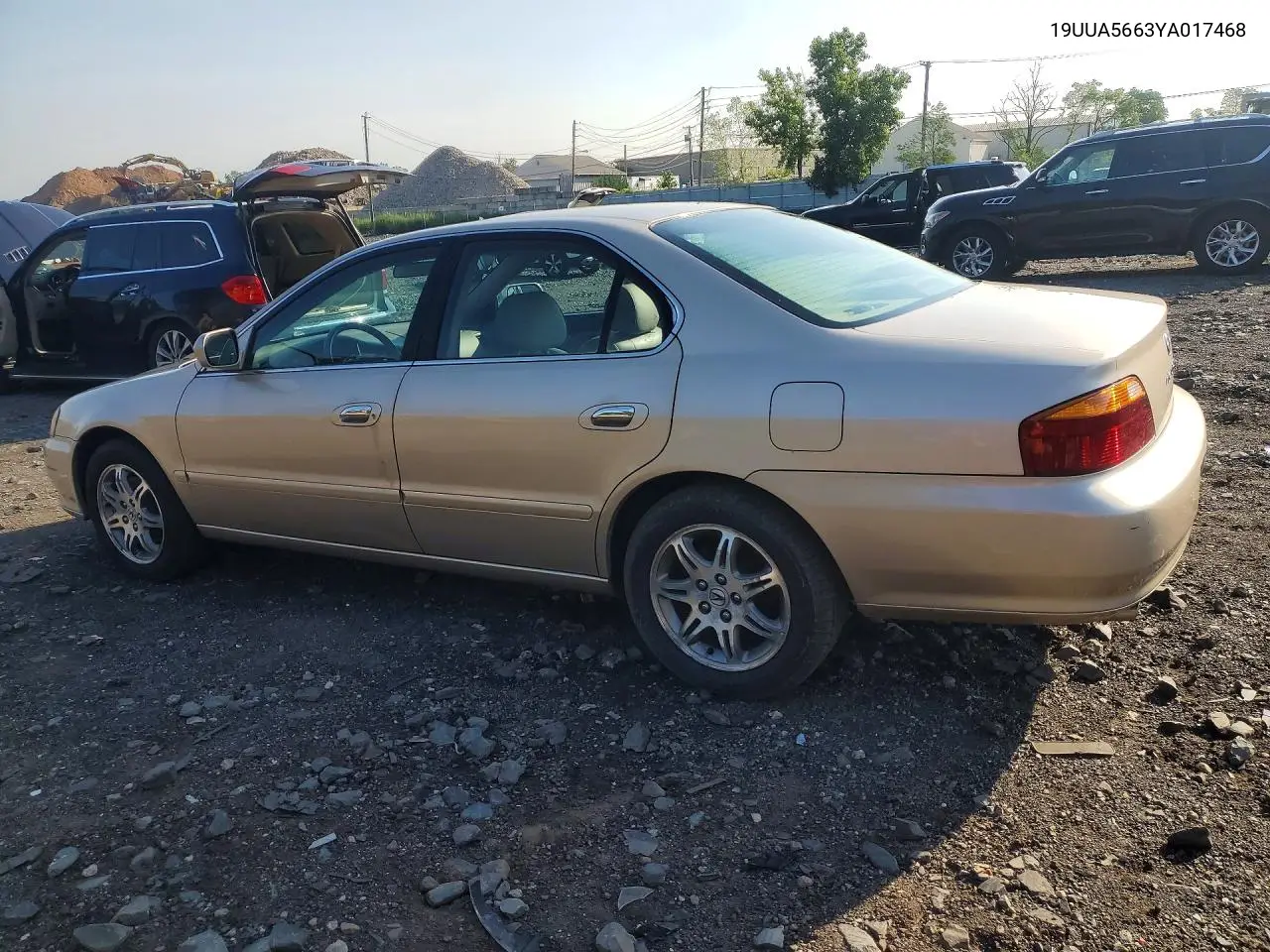 2000 Acura 3.2Tl VIN: 19UUA5663YA017468 Lot: 60433046