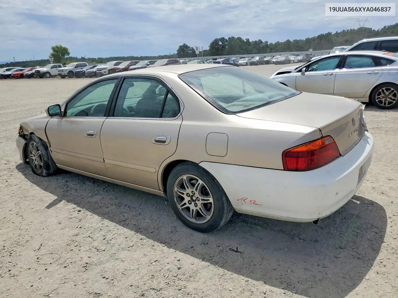 2000 Acura 3.2Tl VIN: 19UUA566XYA046837 Lot: 61567436