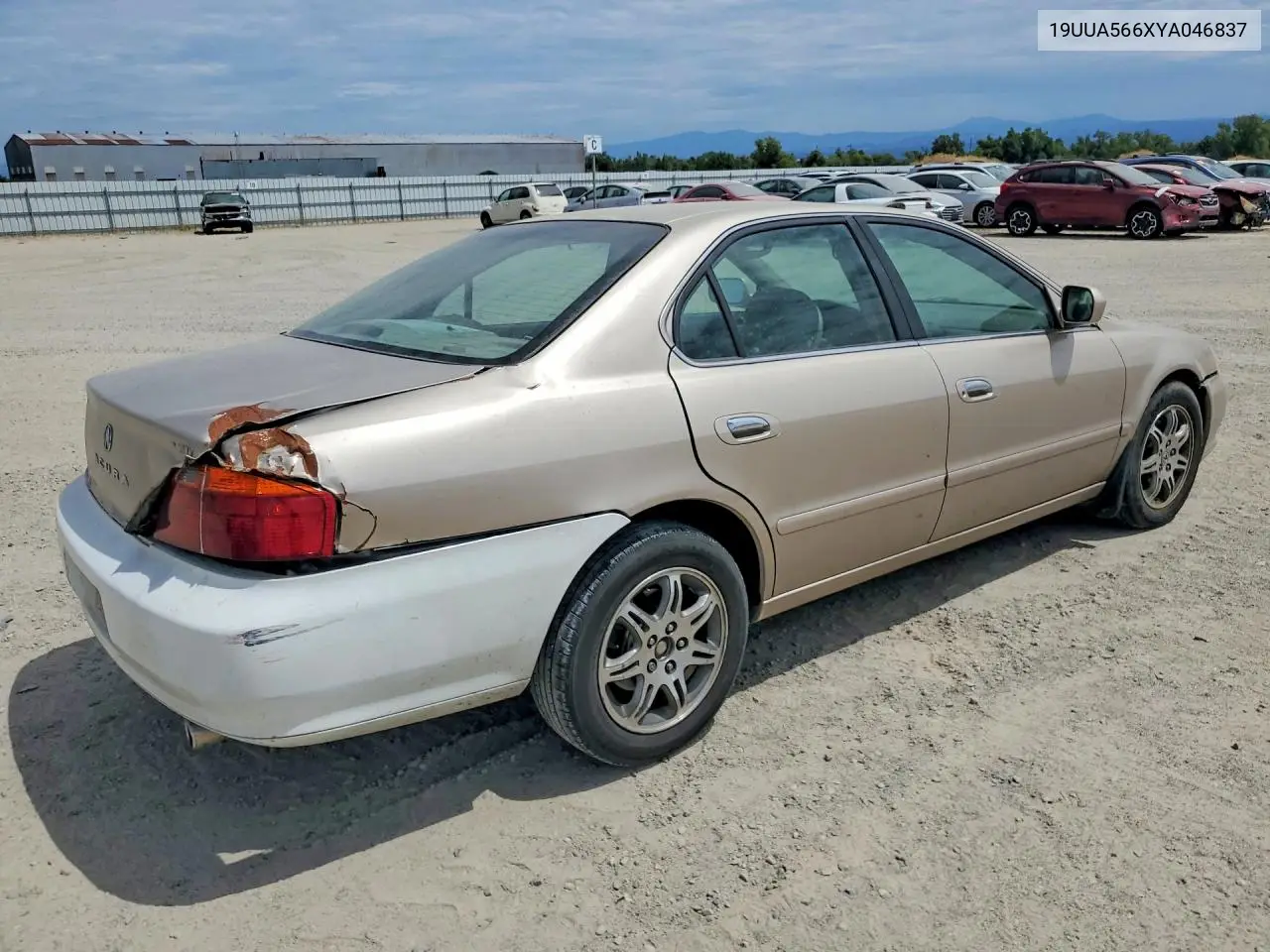 2000 Acura 3.2Tl VIN: 19UUA566XYA046837 Lot: 61567436