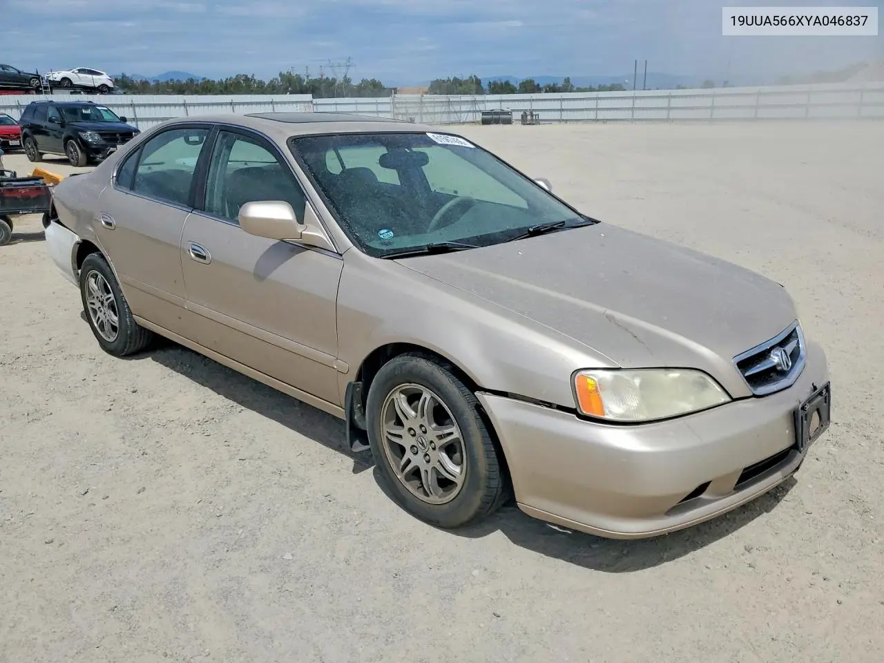 2000 Acura 3.2Tl VIN: 19UUA566XYA046837 Lot: 61567436
