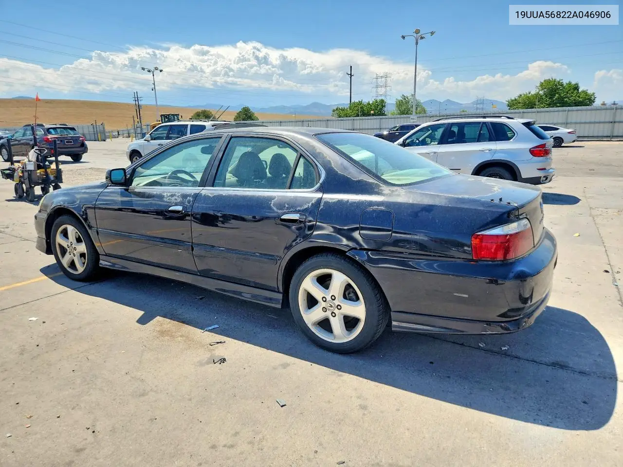 2002 Acura 3.2Tl Type-S VIN: 19UUA56822A046906 Lot: 61376796