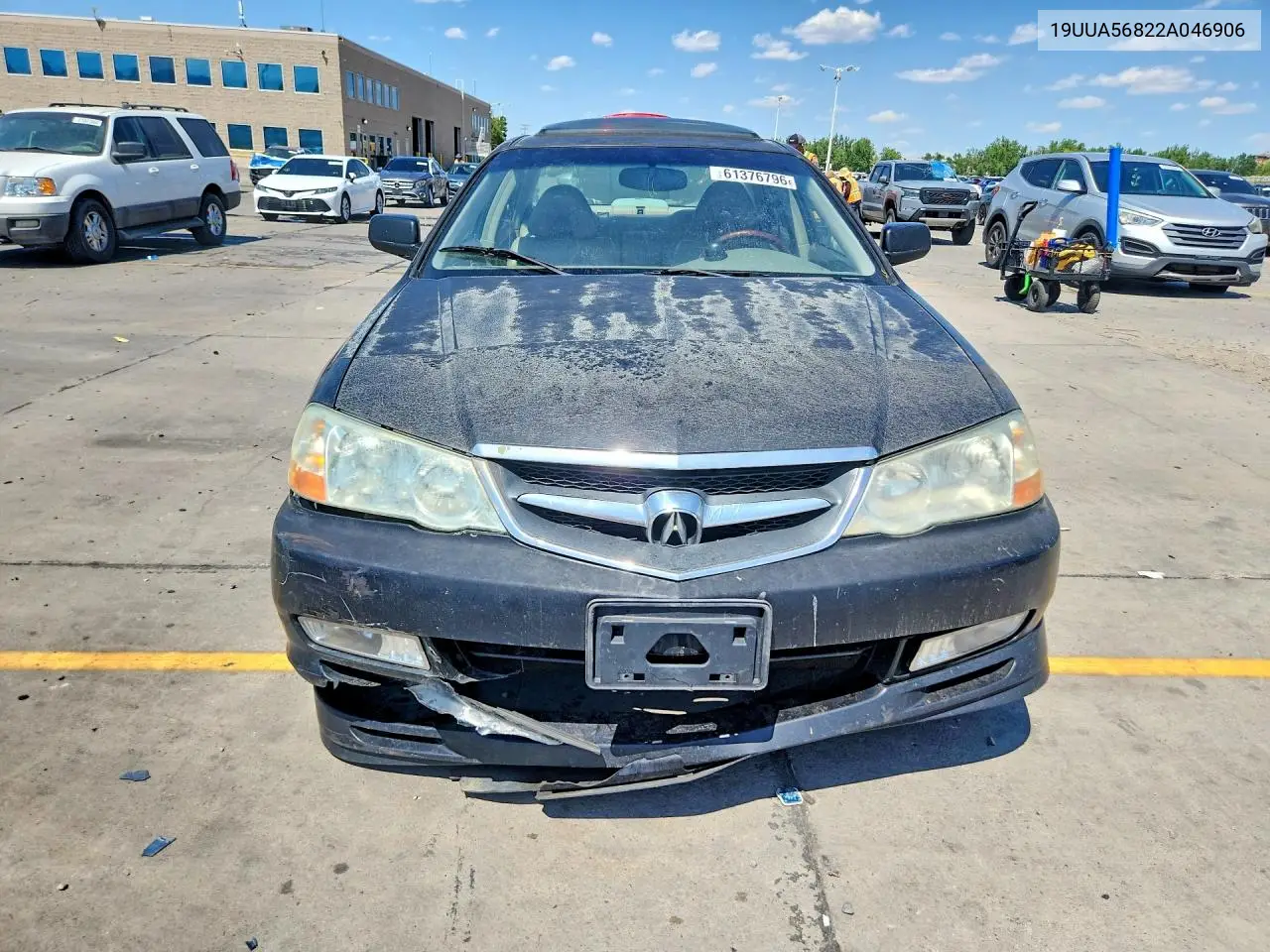 2002 Acura 3.2Tl Type-S VIN: 19UUA56822A046906 Lot: 61376796