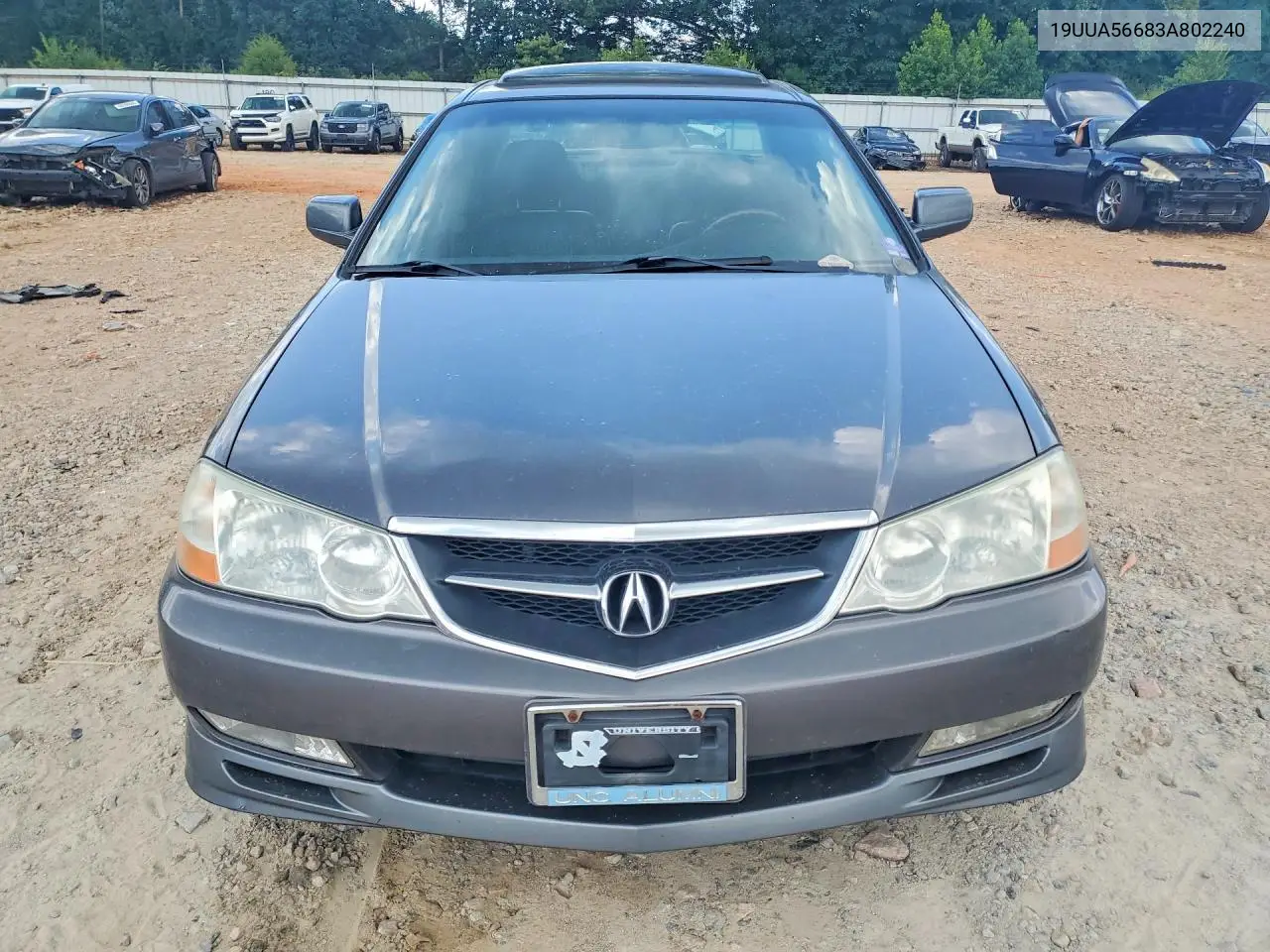 2003 Acura 3.2Tl VIN: 19UUA56683A802240 Lot: 59367806