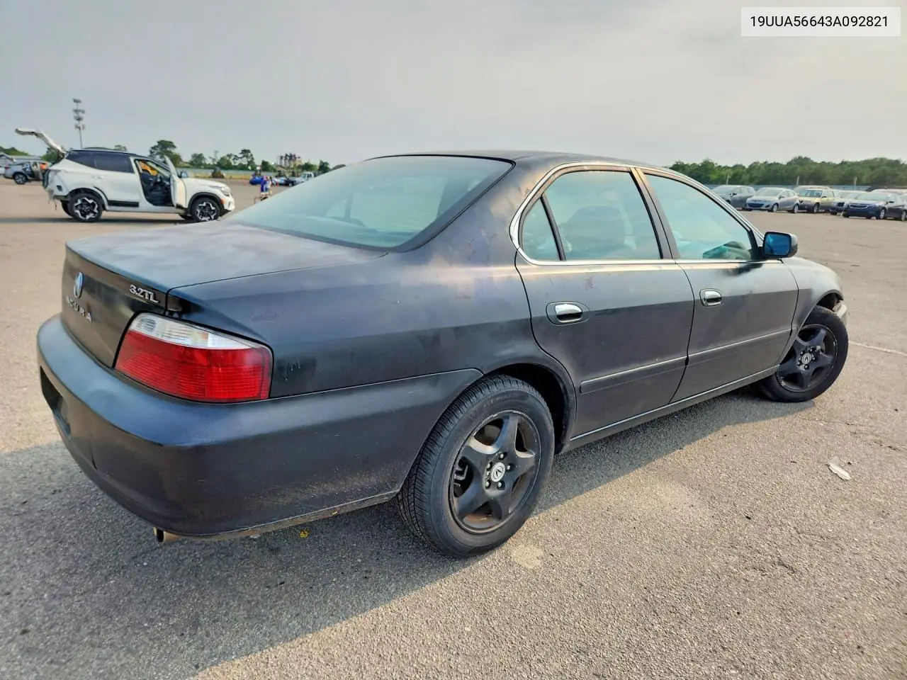 2003 Acura 3.2Tl VIN: 19UUA56643A092821 Lot: 60965116