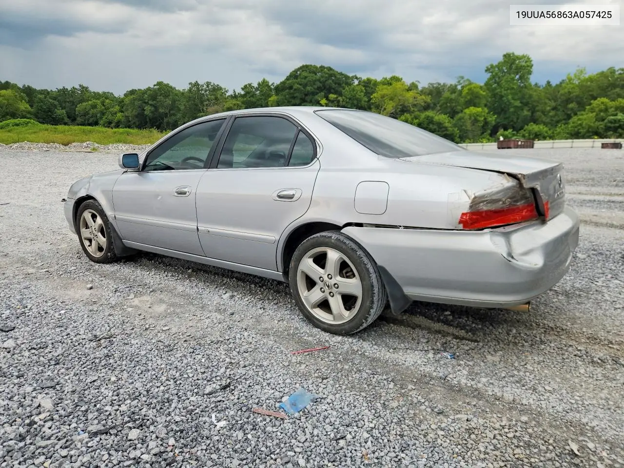 2003 Acura 3.2Tl Type-S VIN: 19UUA56863A057425 Lot: 61390956