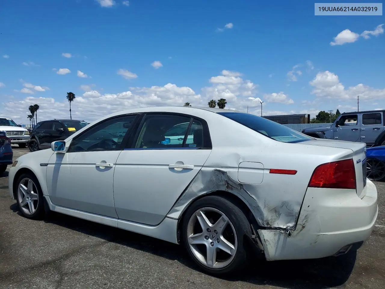 2004 Acura Tl VIN: 19UUA66214A032919 Lot: 55068926