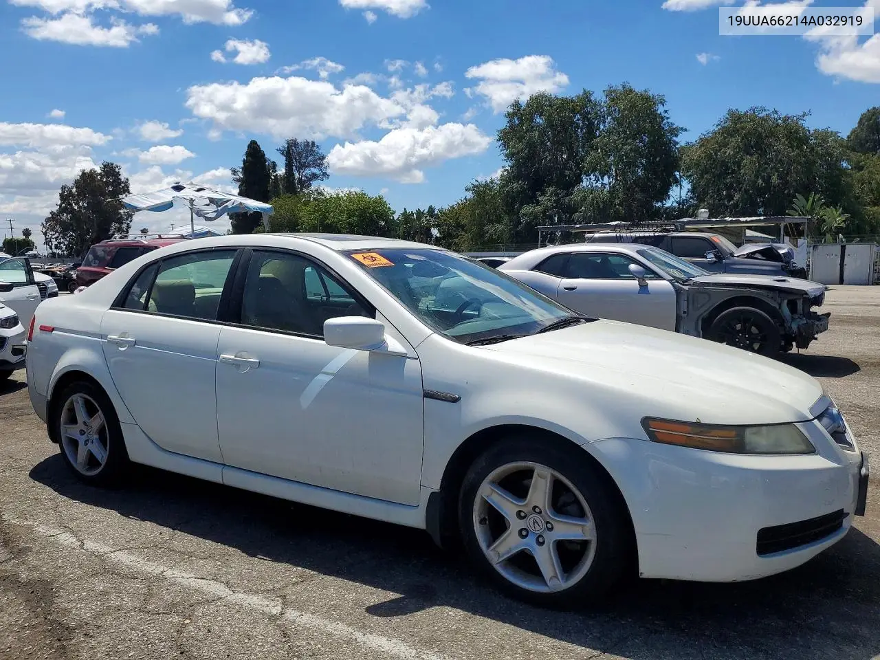 2004 Acura Tl VIN: 19UUA66214A032919 Lot: 55068926