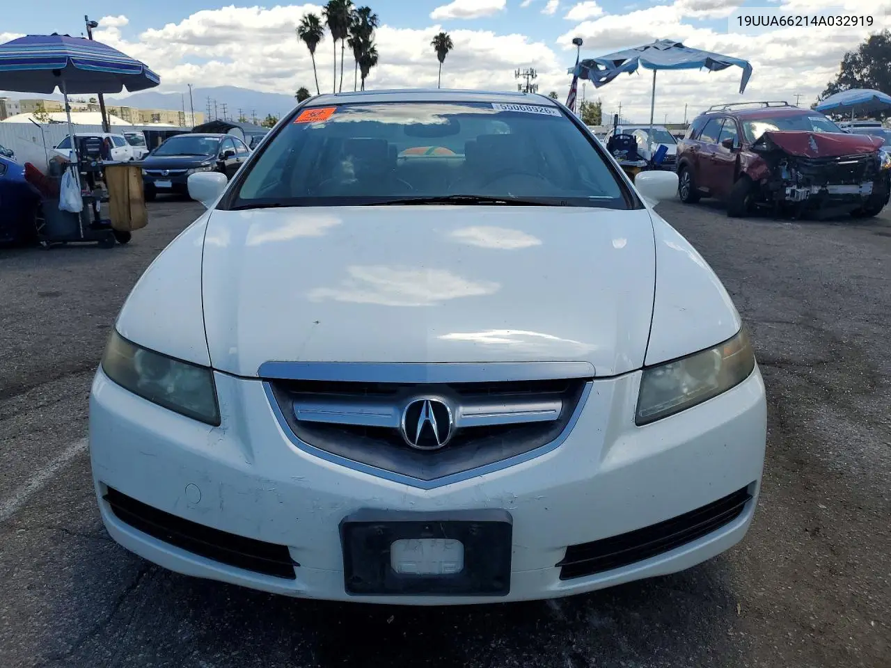 2004 Acura Tl VIN: 19UUA66214A032919 Lot: 55068926