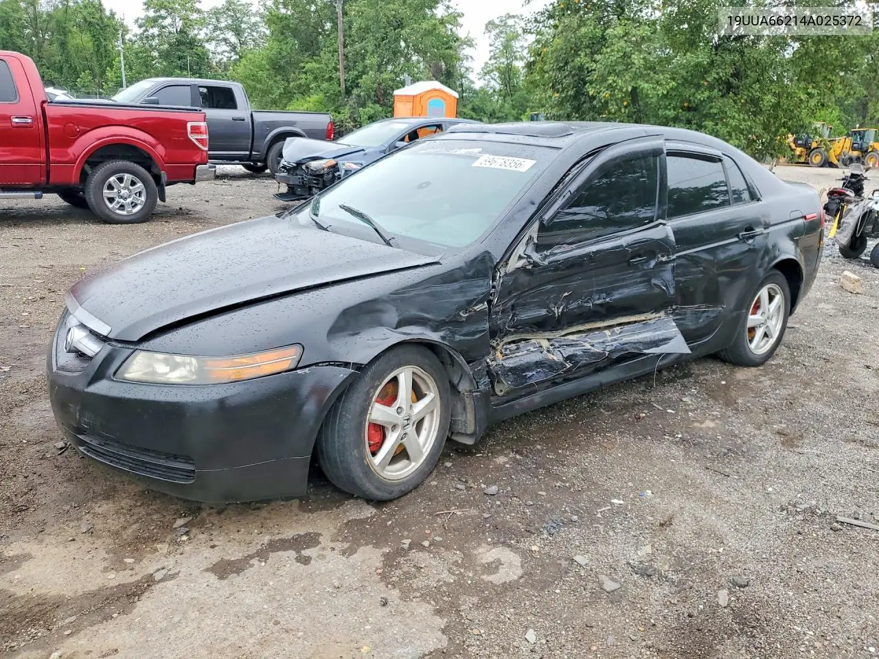 2004 Acura Tl VIN: 19UUA66214A025372 Lot: 59678356