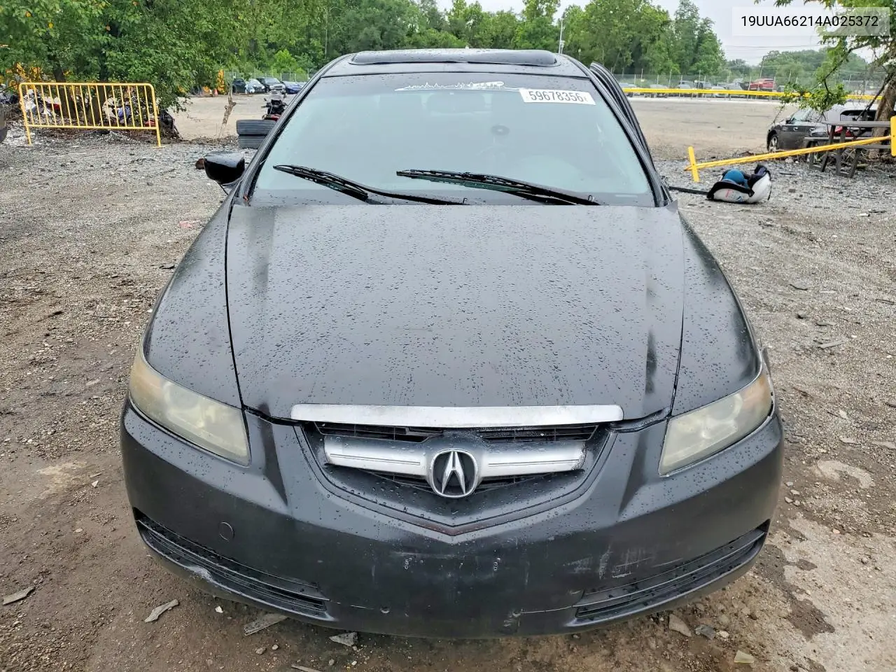 2004 Acura Tl VIN: 19UUA66214A025372 Lot: 59678356
