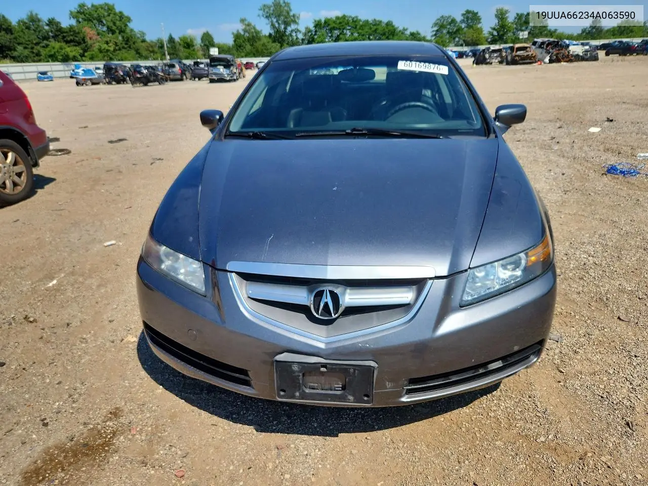 2004 Acura Tl VIN: 19UUA66234A063590 Lot: 60169876