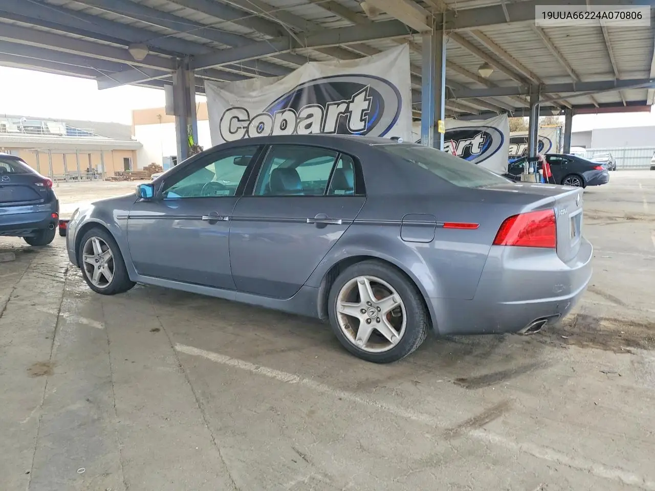 2004 Acura Tl VIN: 19UUA66224A070806 Lot: 61403196