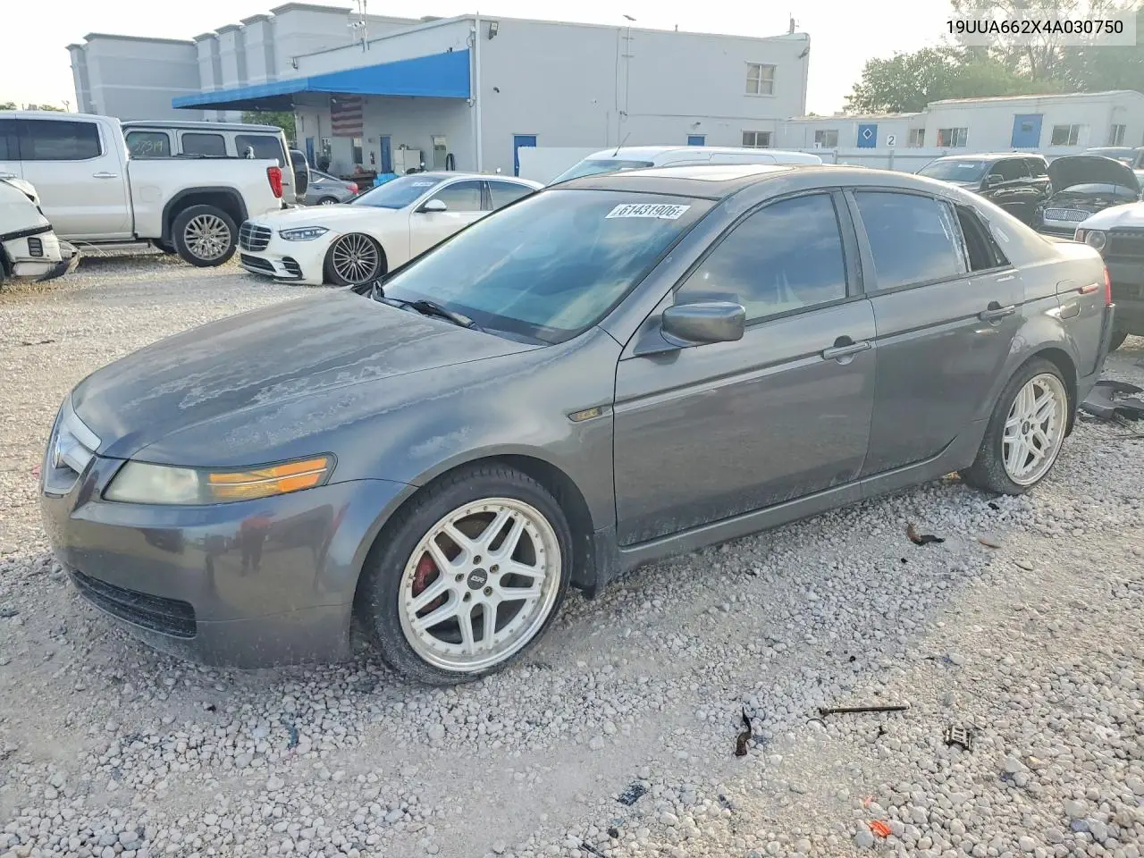 2004 Acura Tl VIN: 19UUA662X4A030750 Lot: 61431906