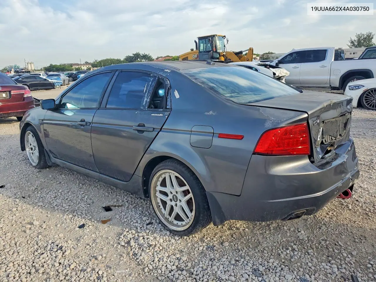2004 Acura Tl VIN: 19UUA662X4A030750 Lot: 61431906